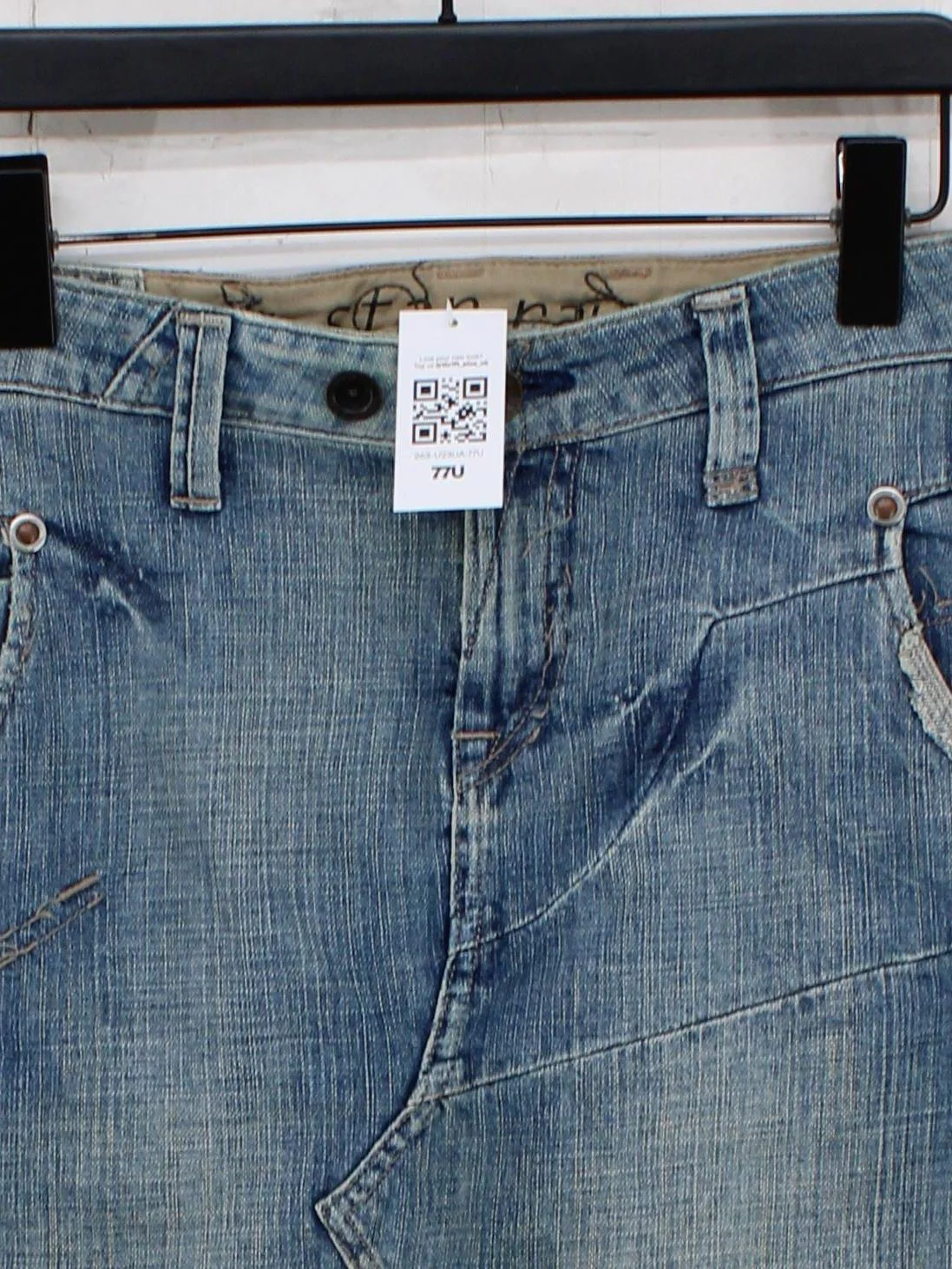 G-Star Raw Women's Mini Skirt XS Blue 100% Cotton Short Mini - Image 3