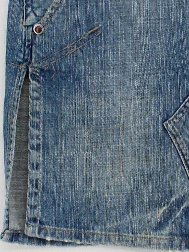 G-Star Raw Women's Mini Skirt XS Blue 100% Cotton Short Mini - Image 4