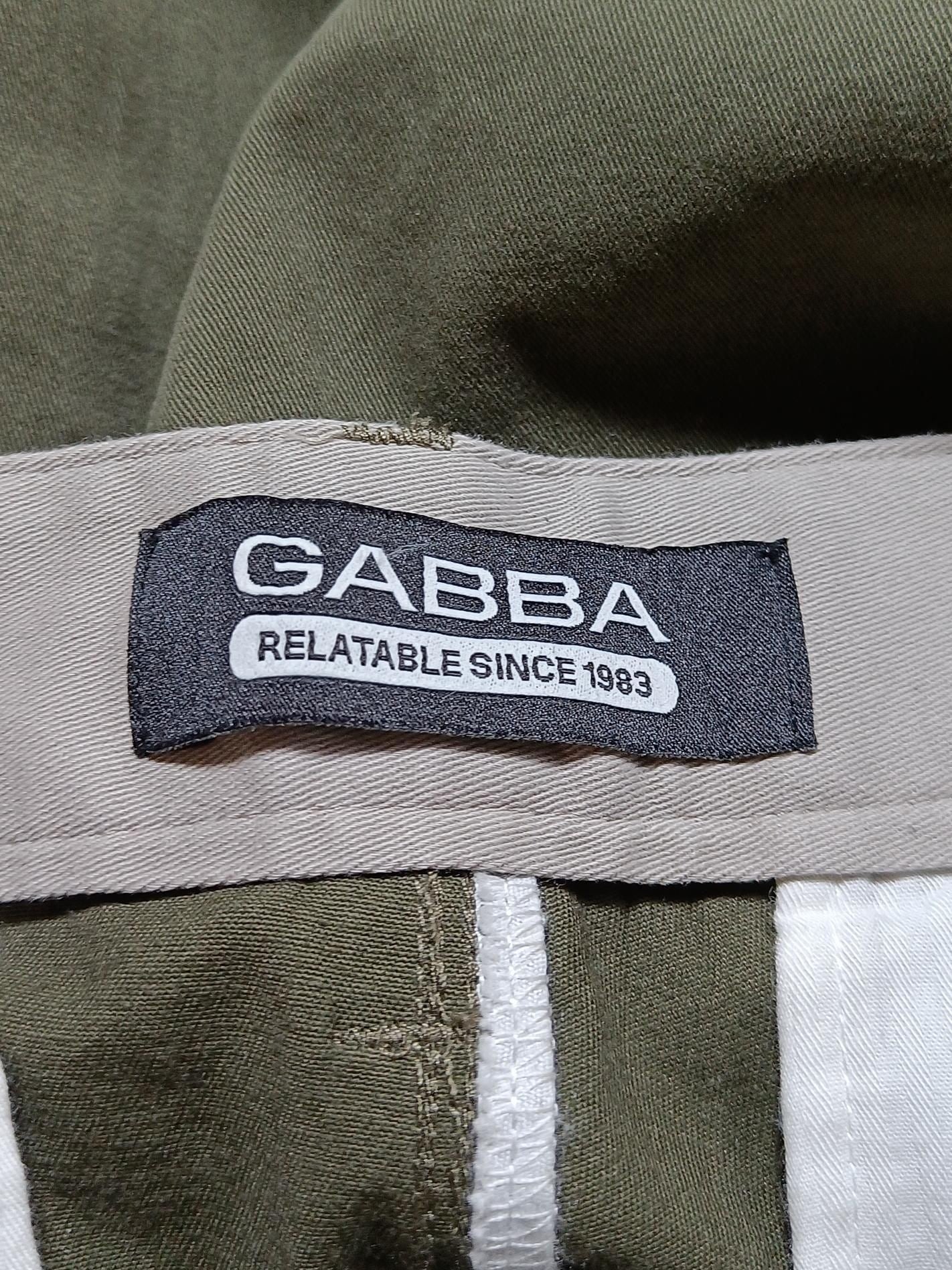 Gabba Men's Trousers W 29 in Green Cotton with Elastane Tapered Chino - Image 5