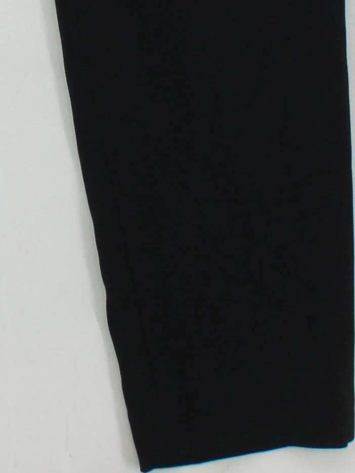 Galvan London Women's Trousers UK 12 Black Acetate with Polyester Straight Chino - Image 4