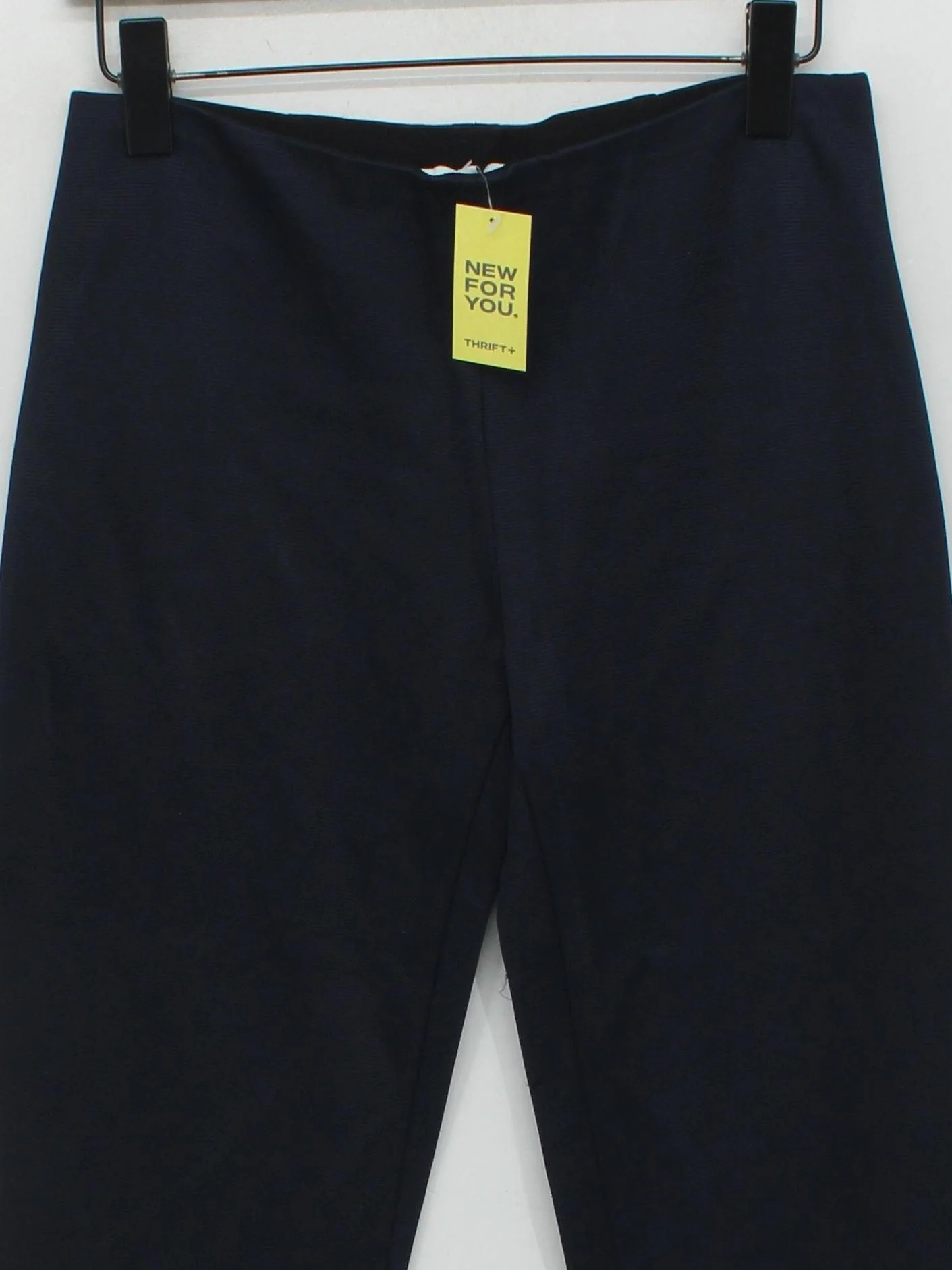 Galvan London Women's Trousers UK 14 Blue Viscose with Polyamide, Elastane Chino - Image 3