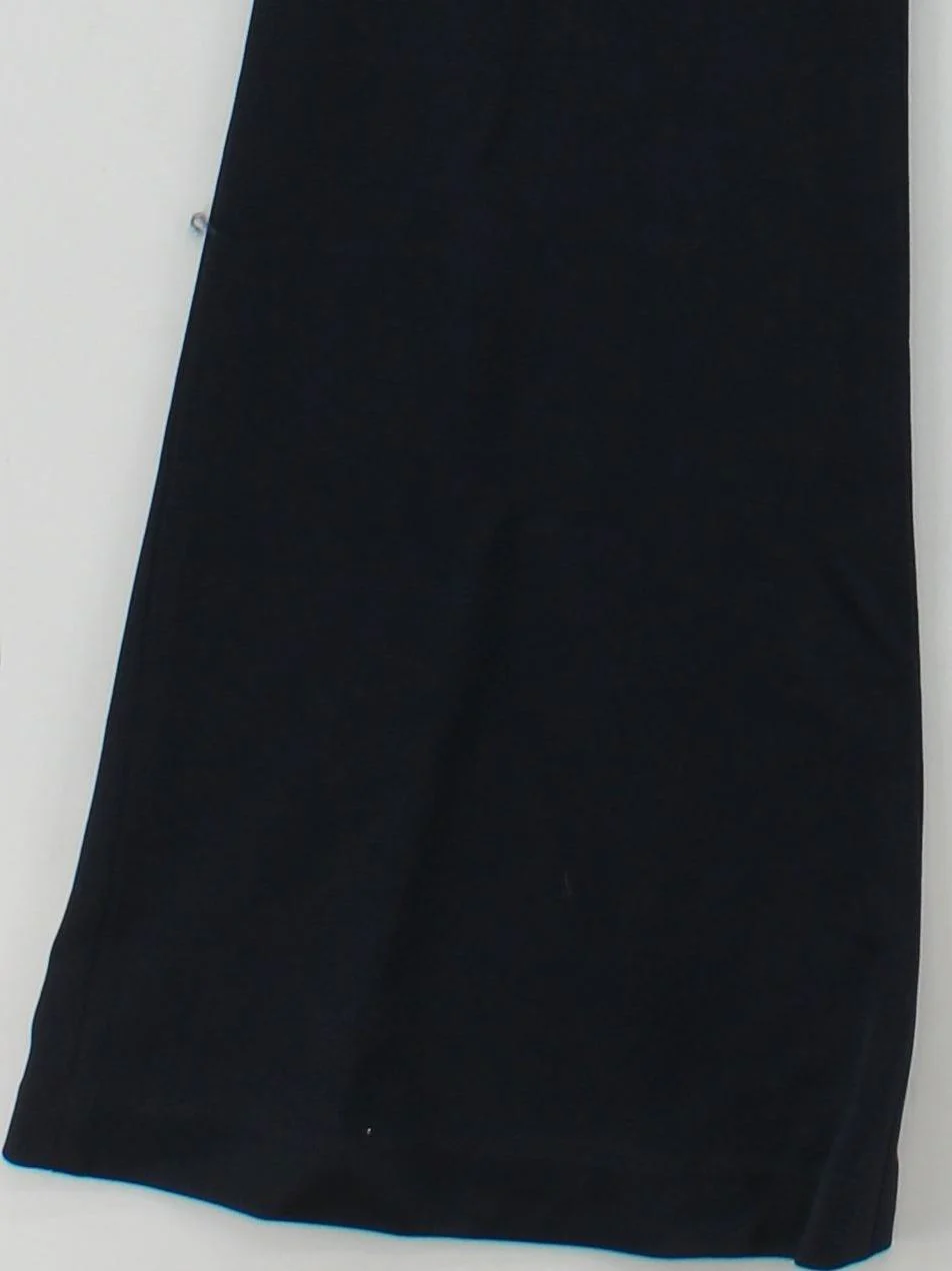 Galvan London Women's Trousers UK 14 Blue Viscose with Polyamide, Elastane Chino - Image 4
