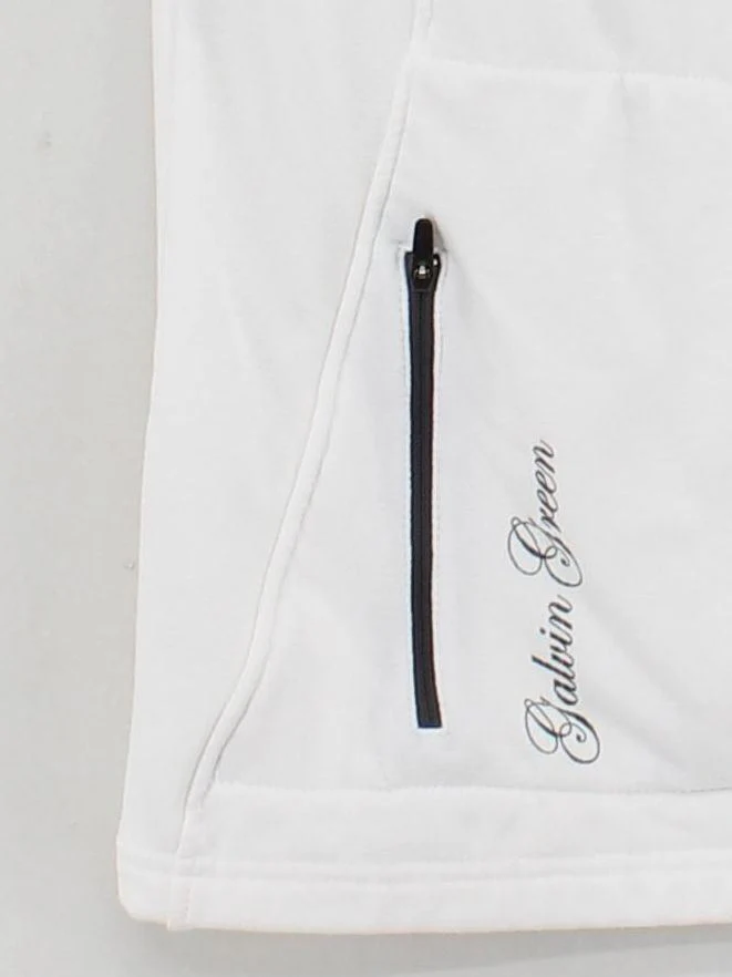 Galvin Green Men's Coat M White Polyester with Elastane Overcoat - Image 4