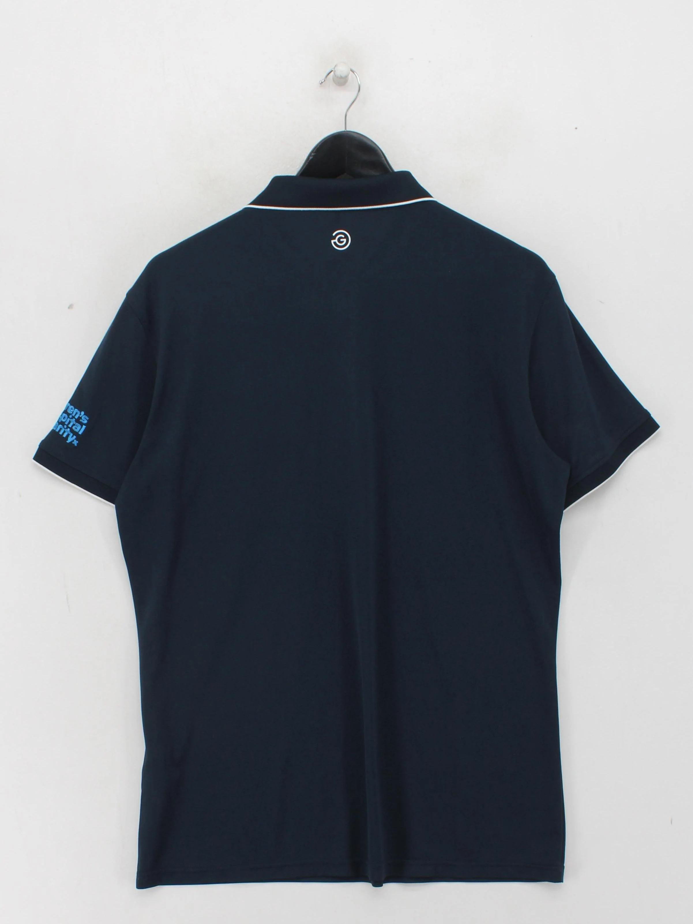 Galvin Green Men's Polo M Blue Polyester with Elastane Basic - Image 2