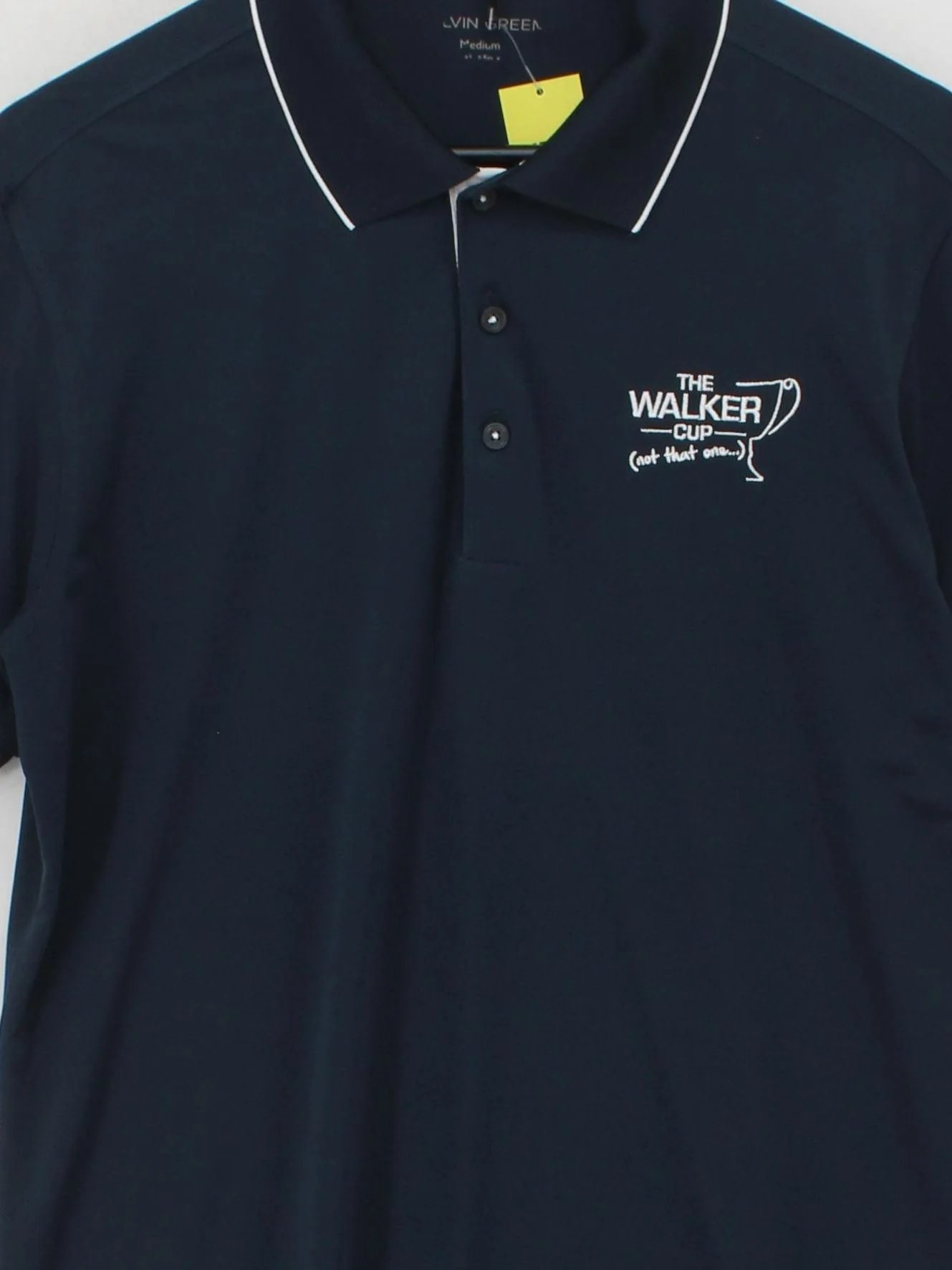 Galvin Green Men's Polo M Blue Polyester with Elastane Basic - Image 3