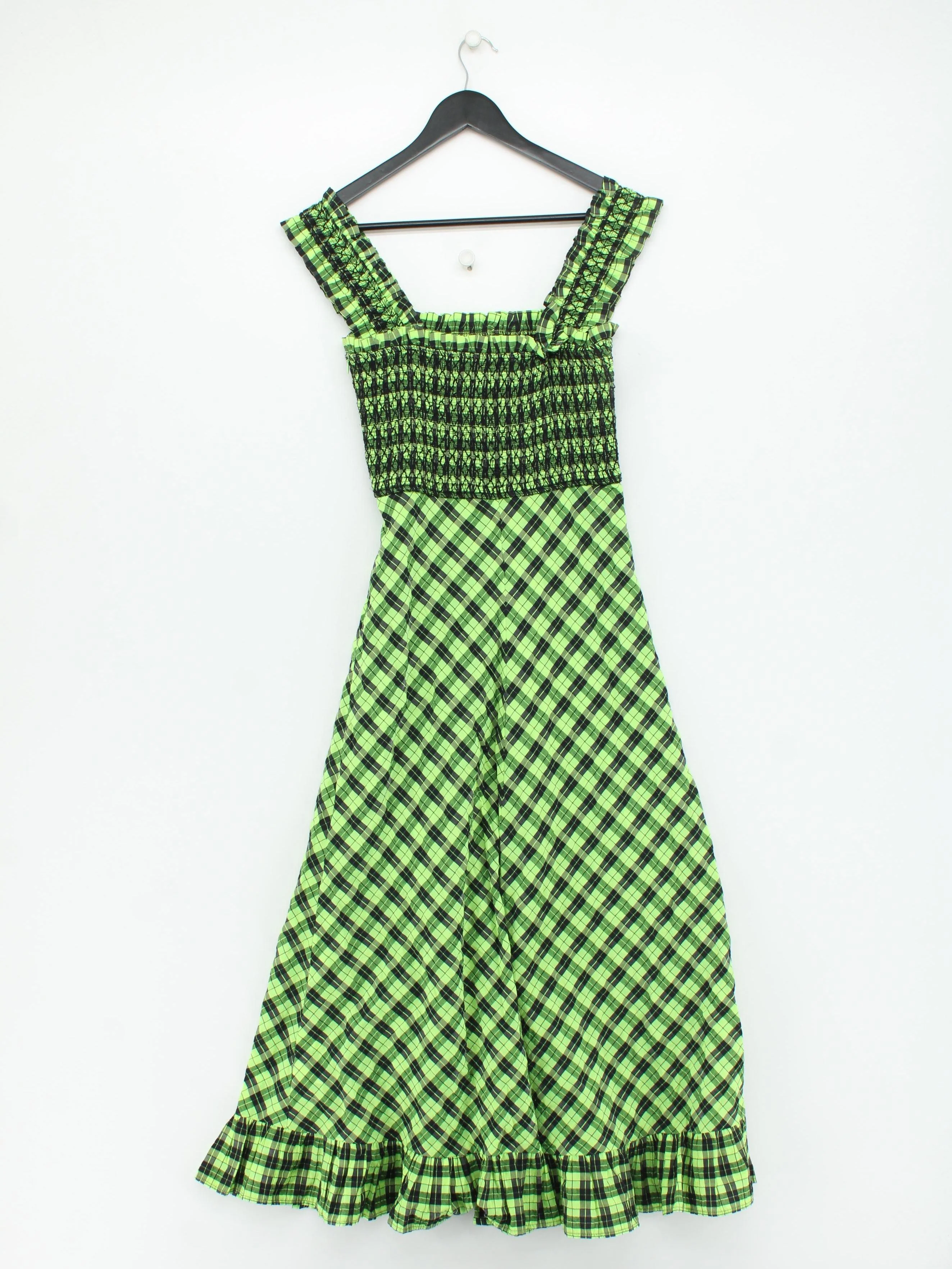 Ganni Maxi Dress UK8 in Green - Image 2