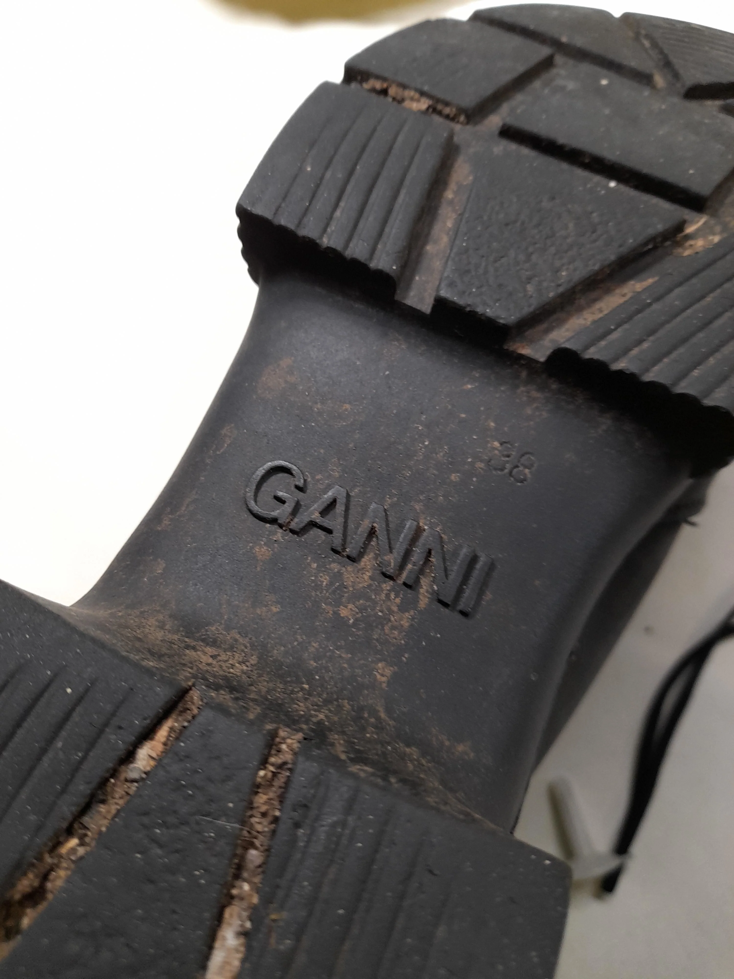 Ganni Women's Boots UK 5 Black 100% Leather Chelsea - Image 11