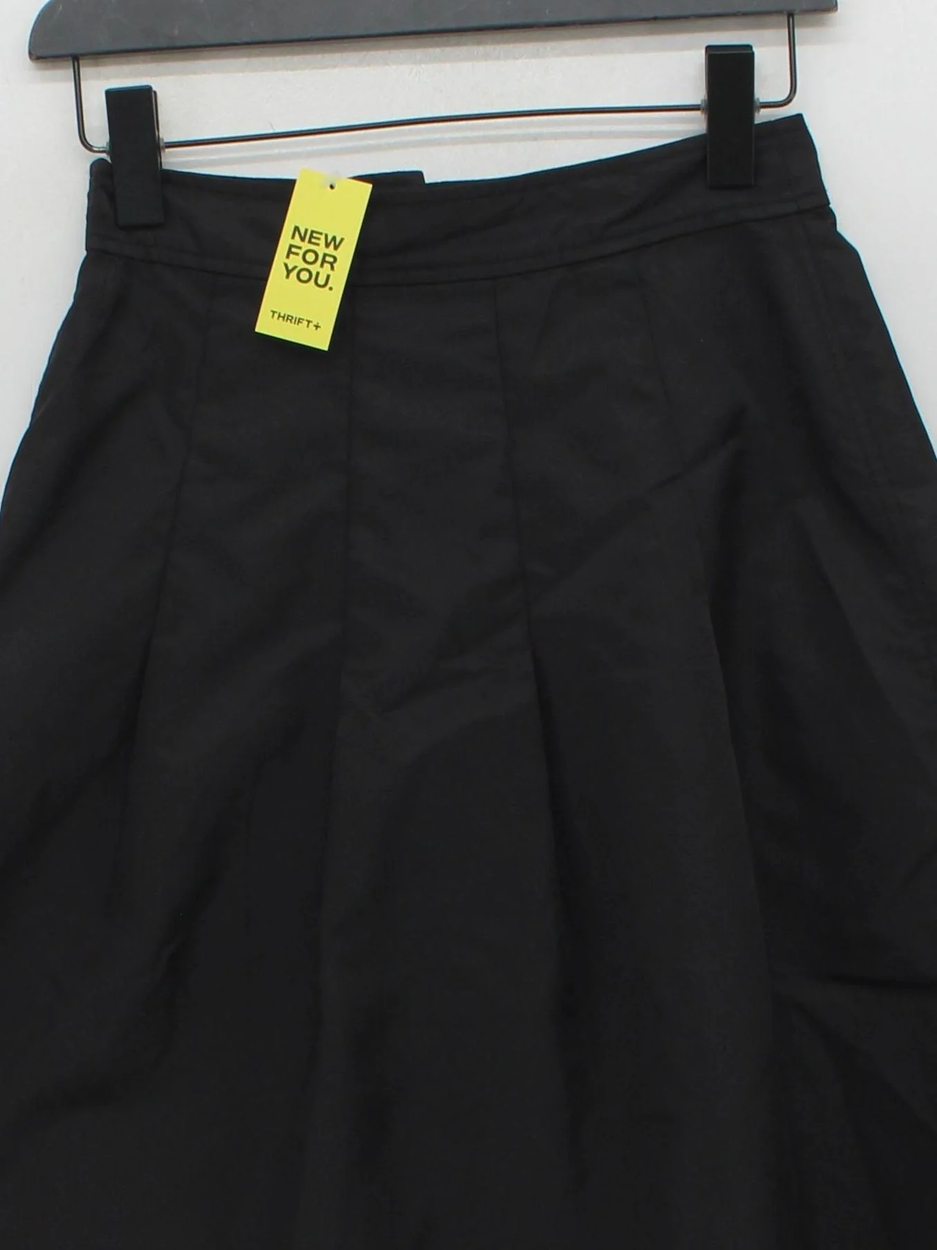 Ganni Women's Midi Skirt UK 6 Black 100% Polyamide Midi A-Line - Image 3
