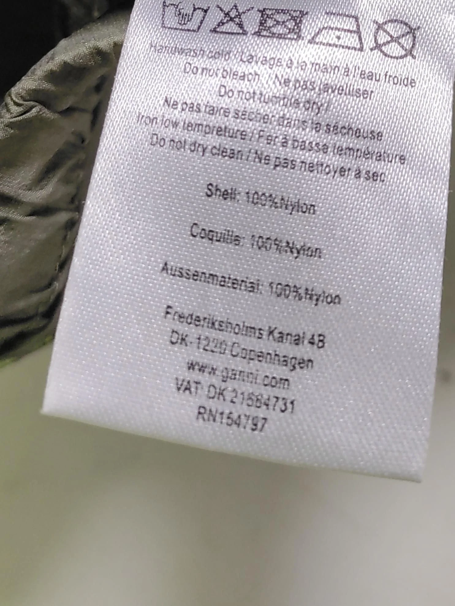Ganni Women's Shorts UK 8 Green 100% Nylon Sweat - Image 6
