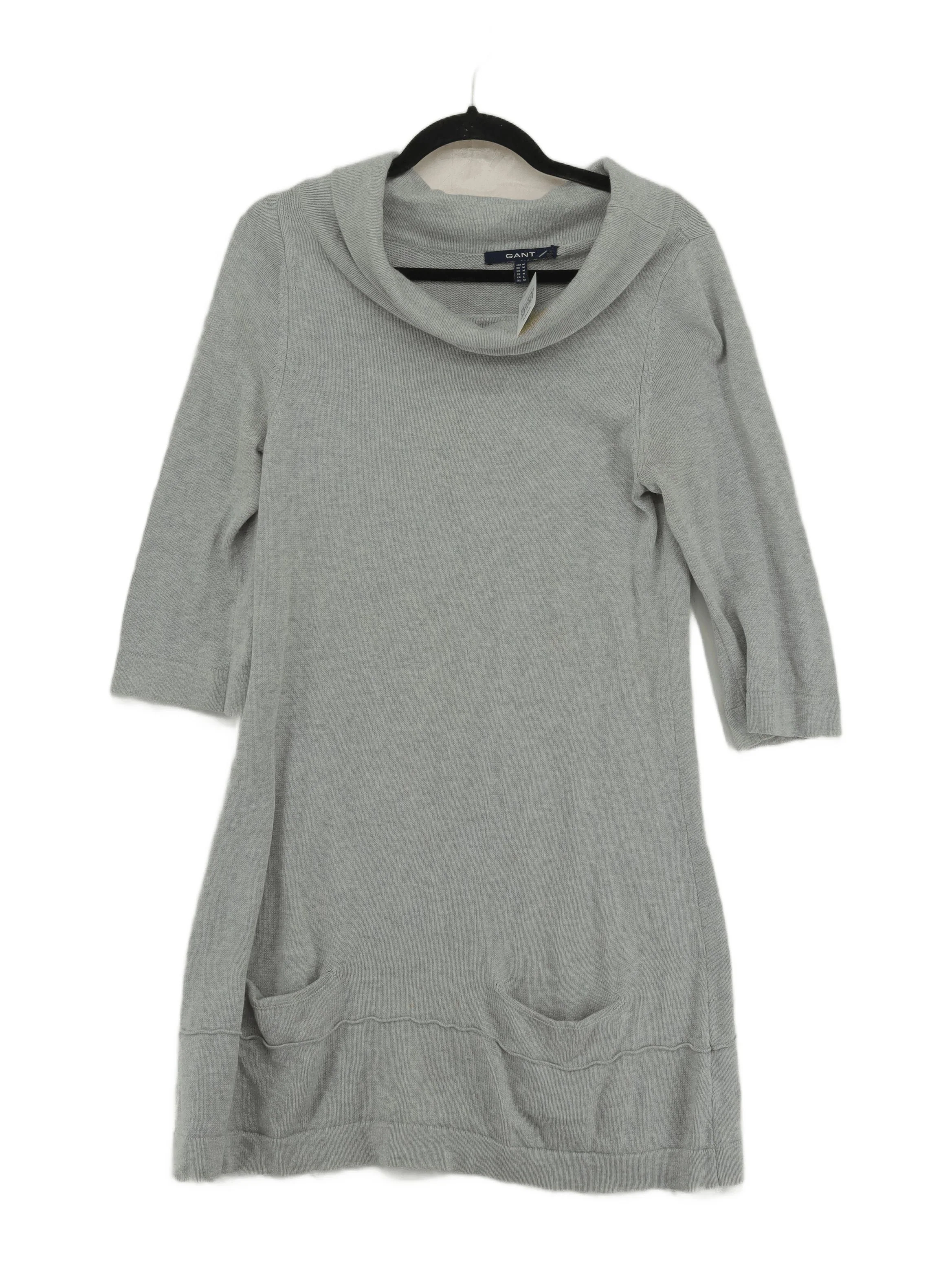 Gant Jumper Mini Dress M in Grey