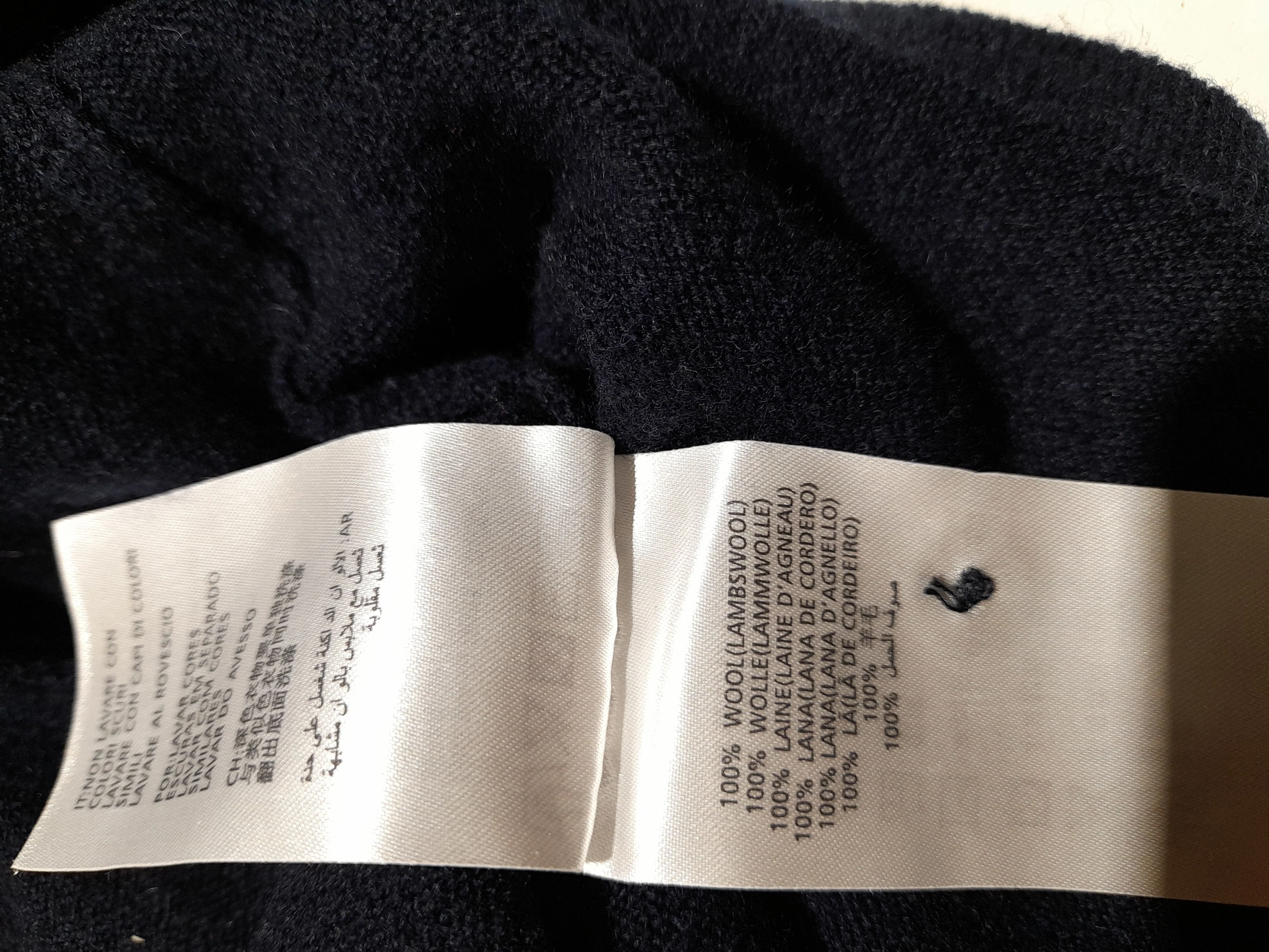 Gant Men's Coat M Blue 100% Wool Overcoat - Image 7