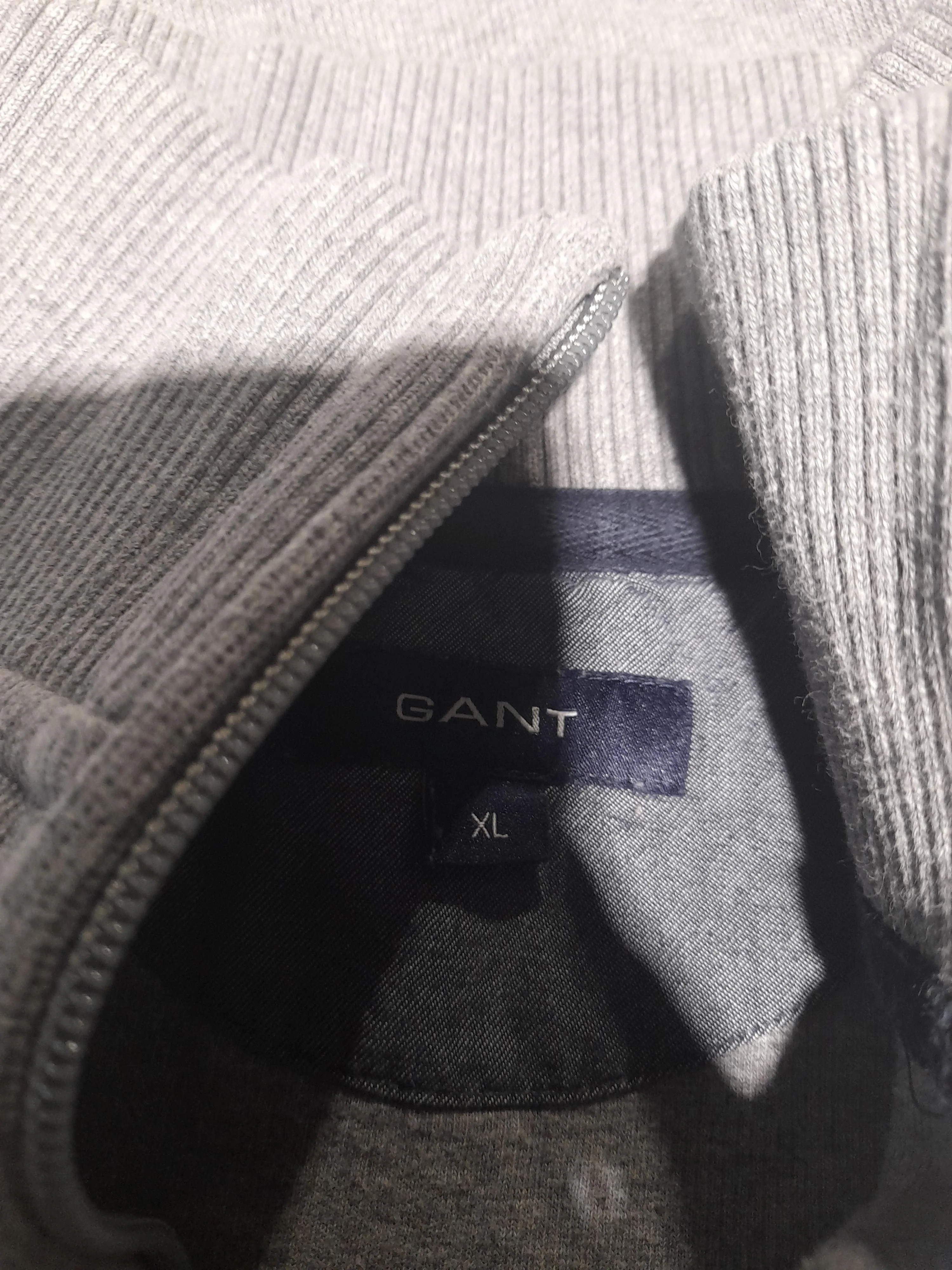 Gant Men's Hoodie XL Grey 100% Cotton Pullover - Image 5