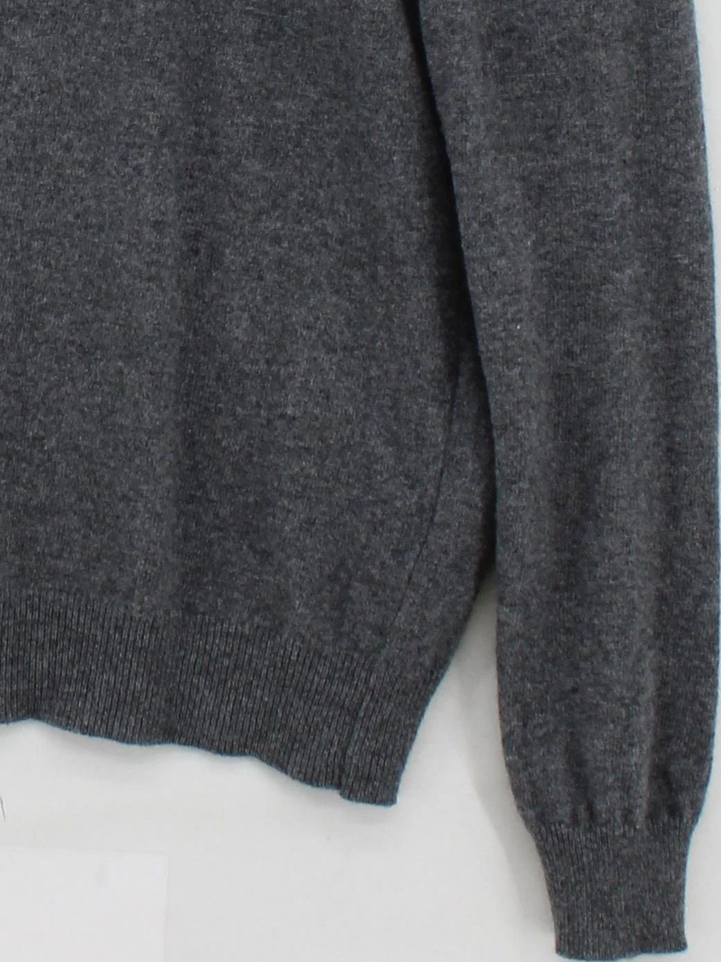 Gant Men's Jumper L Grey Wool with Polyamide Mock Neck Pullover - Image 4