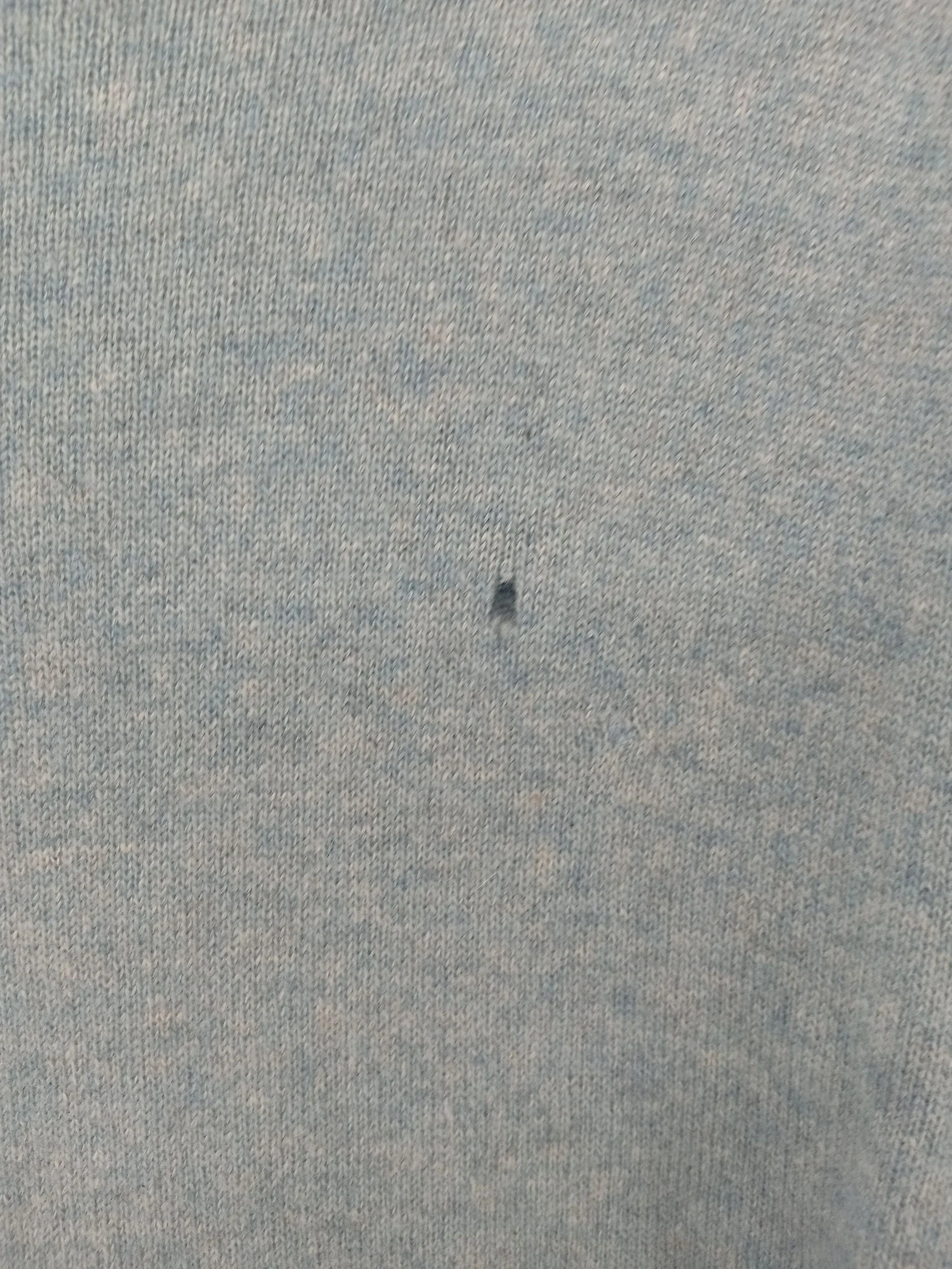 Gant Men's Jumper XXL Blue 100% Cashmere V-Neck Pullover - Image 5