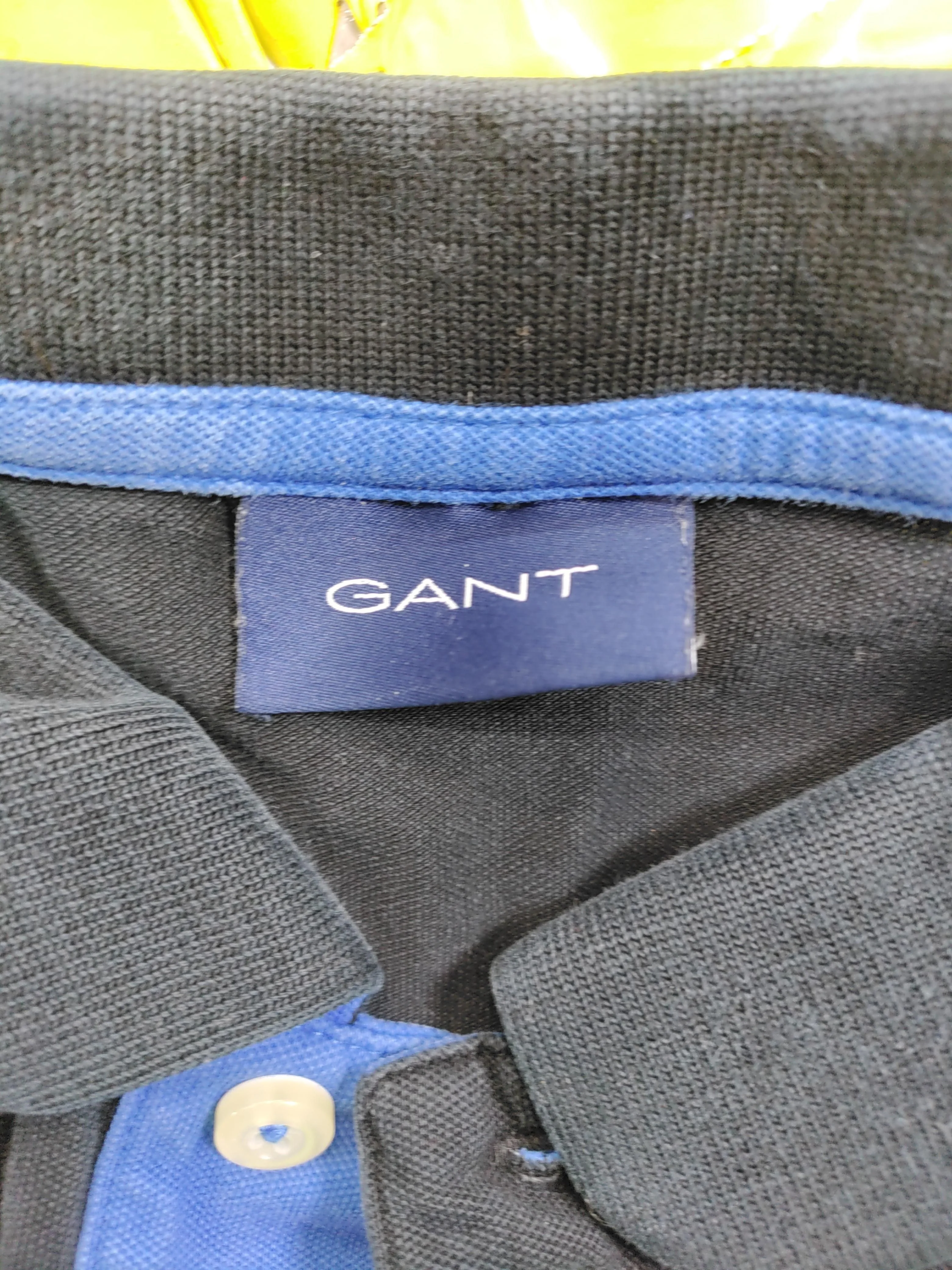 Gant Men's Polo XL Black 100% Cotton Basic - Image 7