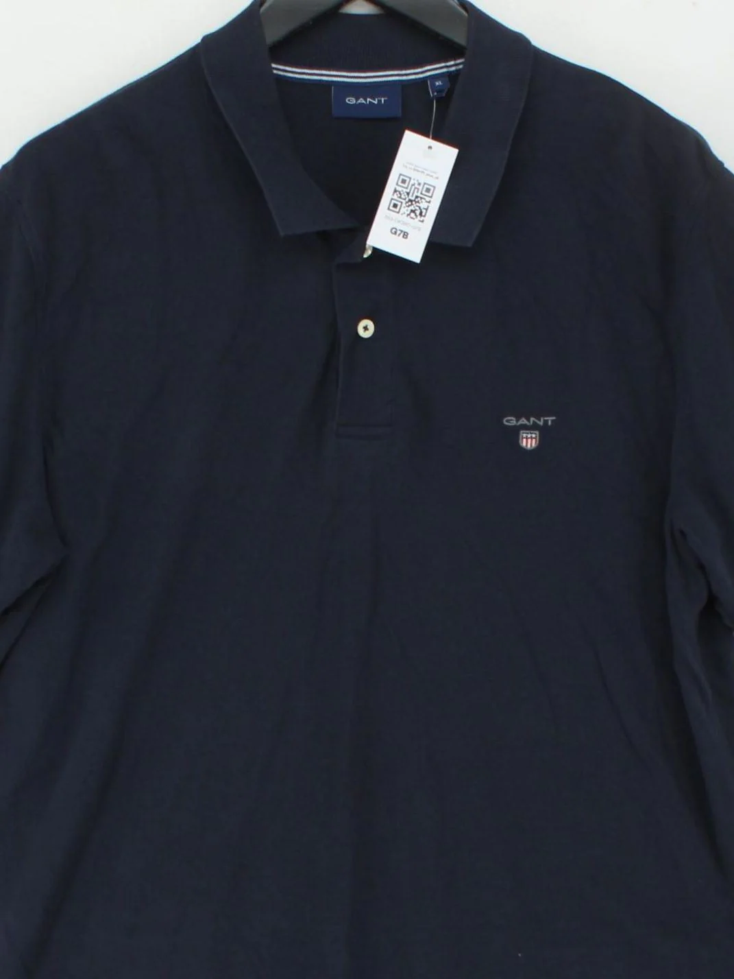 Gant Men's Polo XL Blue 100% Cotton Basic - Image 3