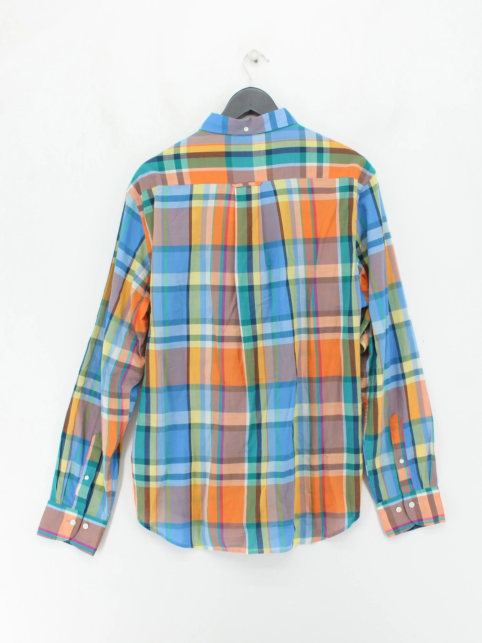 Gant Men's Shirt L Multi Checkered 100% Cotton Basic - Image 2