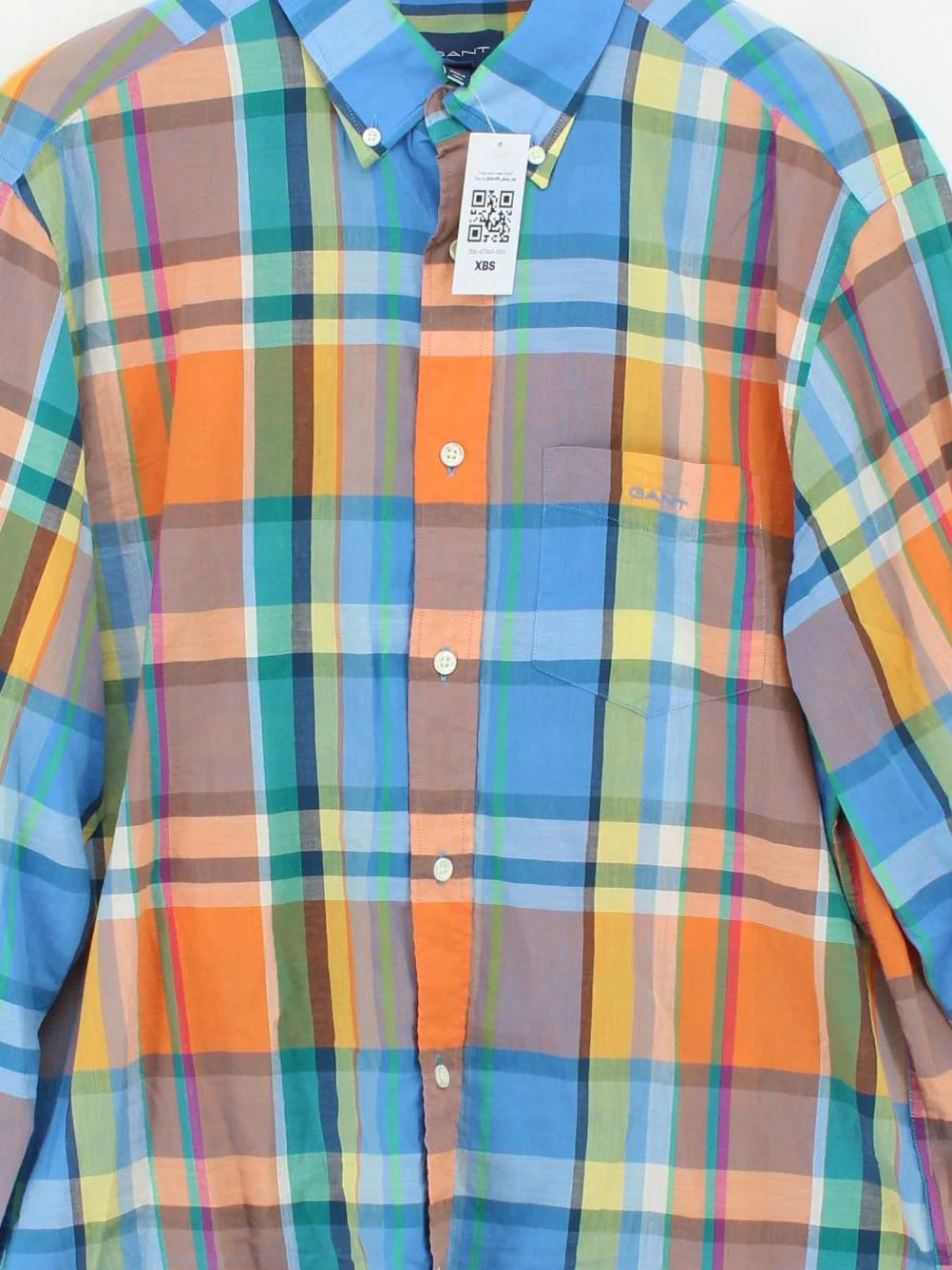 Gant Men's Shirt L Multi Checkered 100% Cotton Basic - Image 3