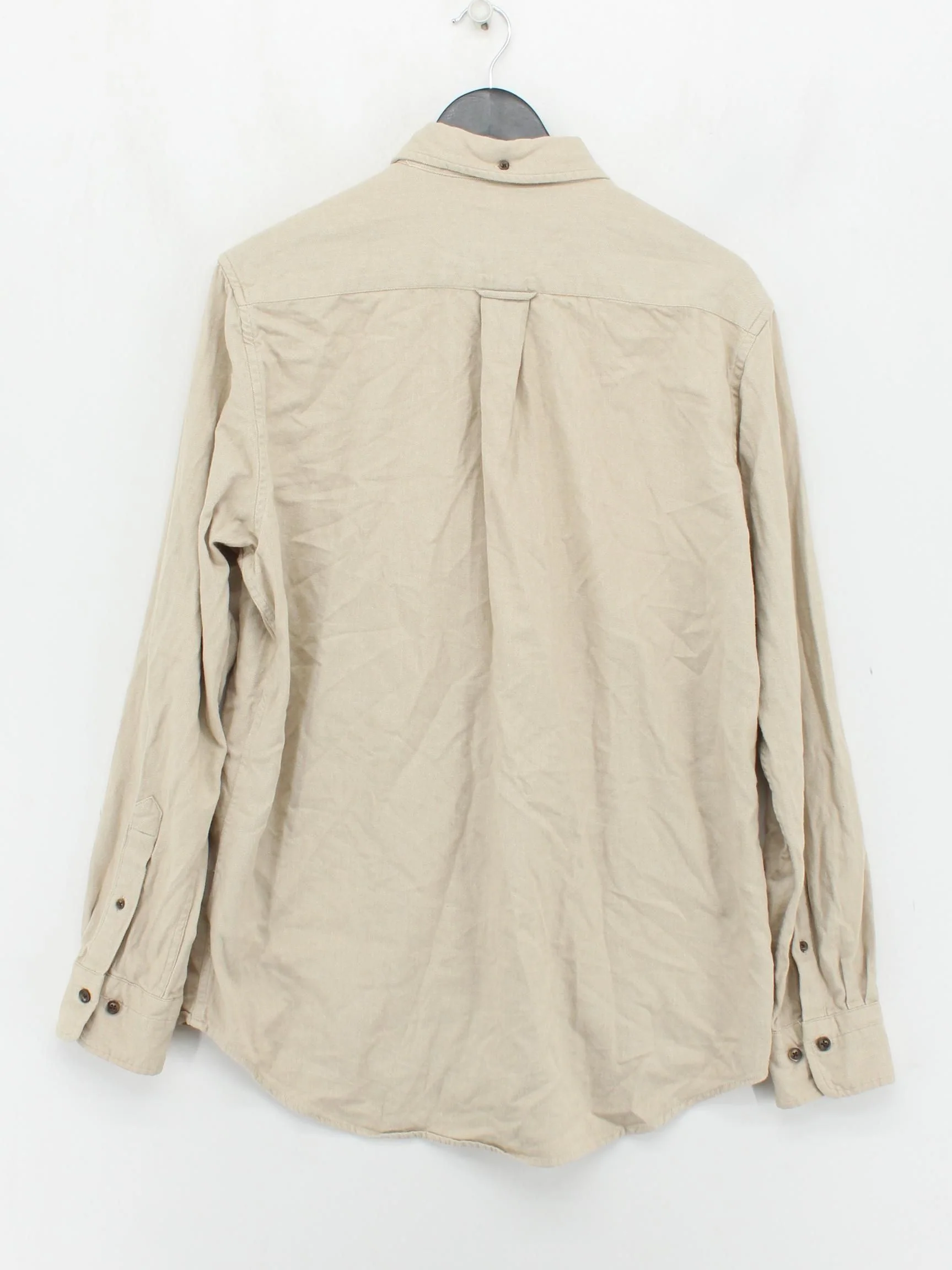 Gant Men's Shirt M Cream 100% Cotton Basic - Image 2