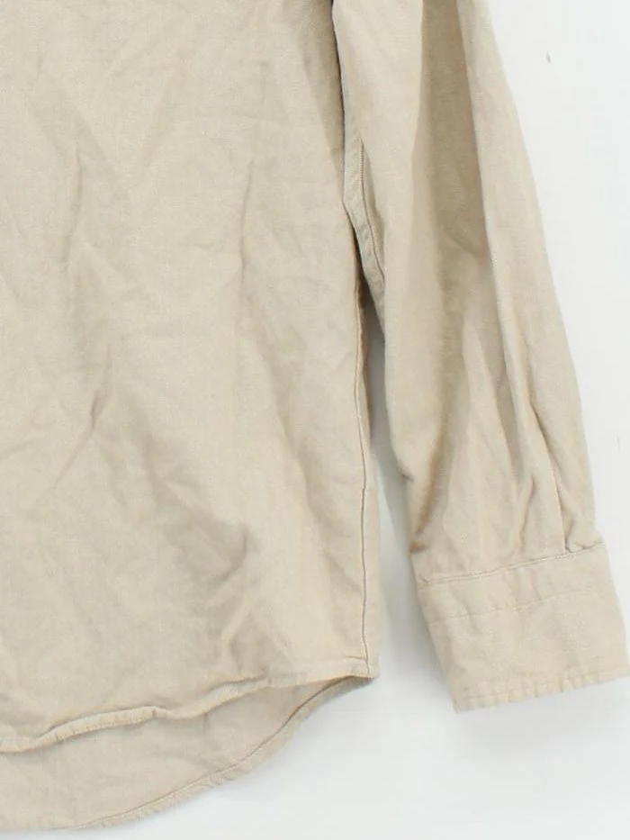 Gant Men's Shirt M Cream 100% Cotton Basic - Image 4