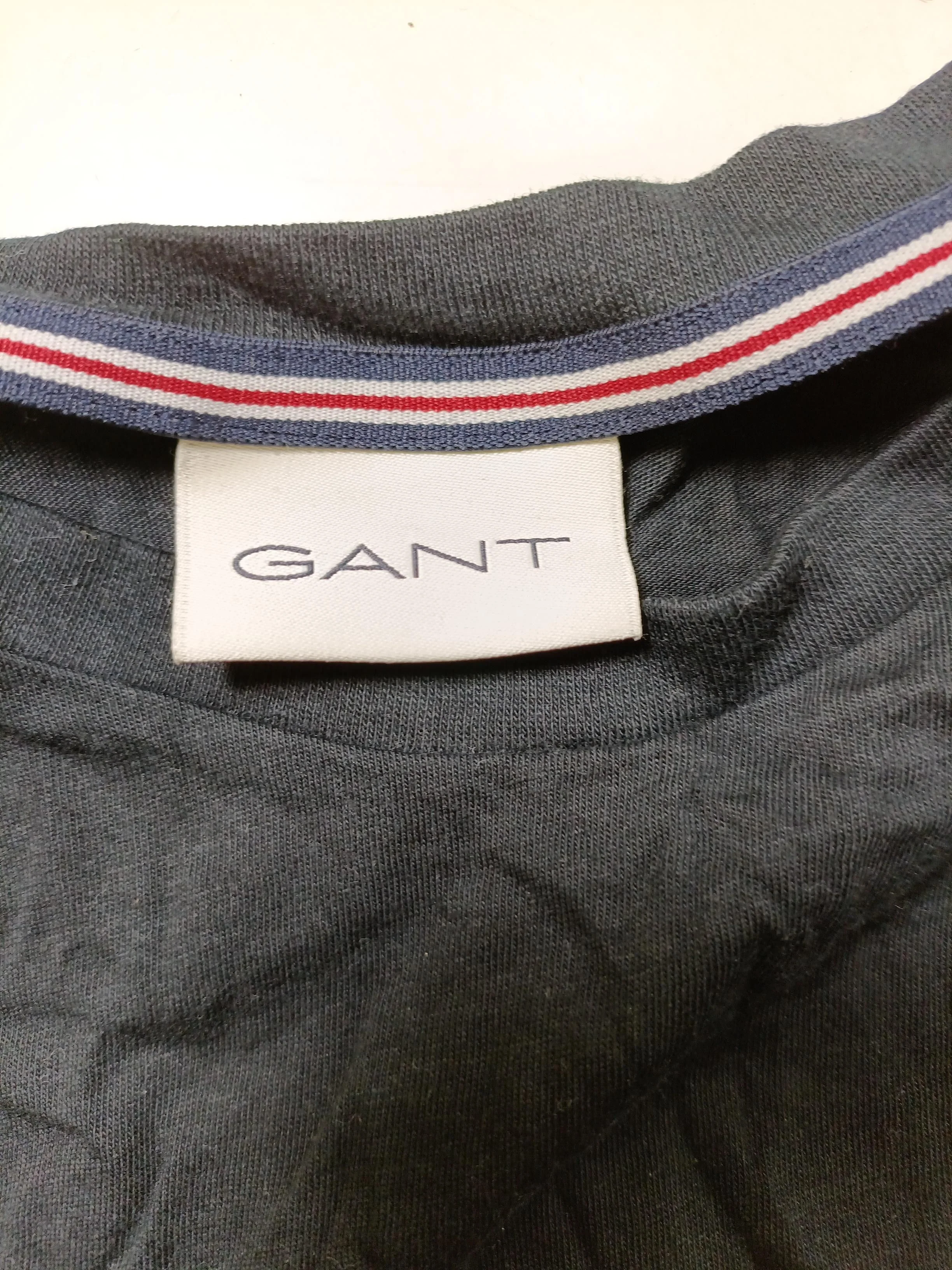 Gant Men's T-Shirt L Black 100% Cotton Basic - Image 5