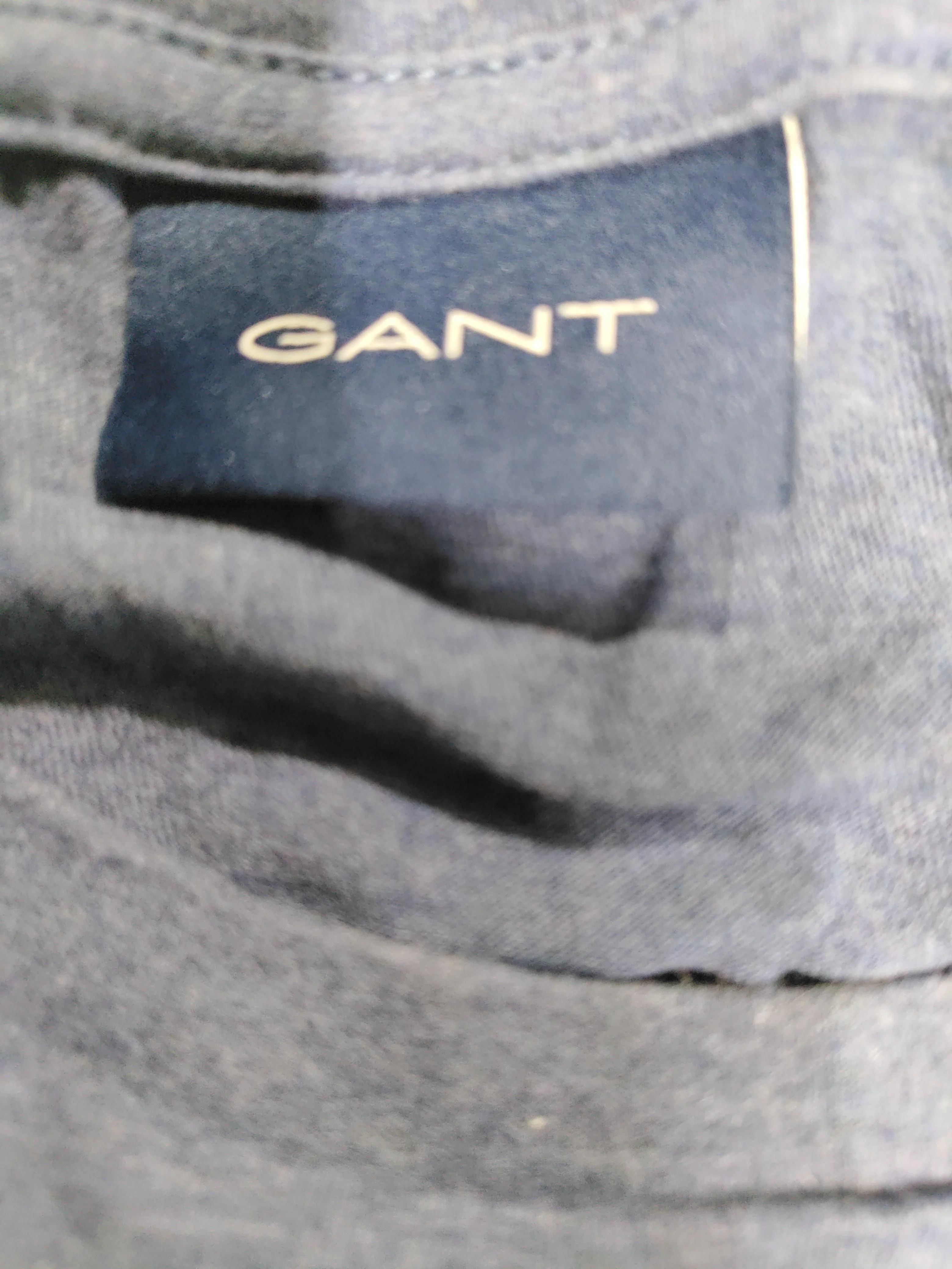 Gant Men's T-Shirt XXL Blue 100% Cotton Basic - Image 5