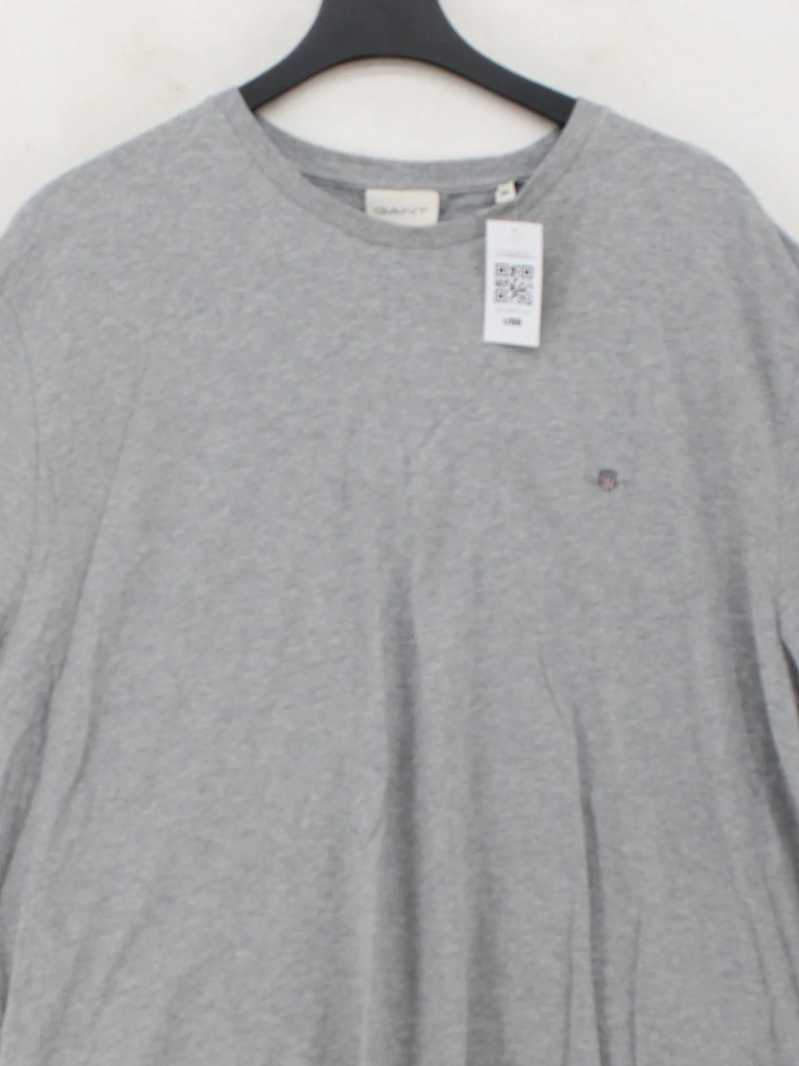 Gant Men's T-Shirt XXXL Grey 100% Cotton Basic - Image 3