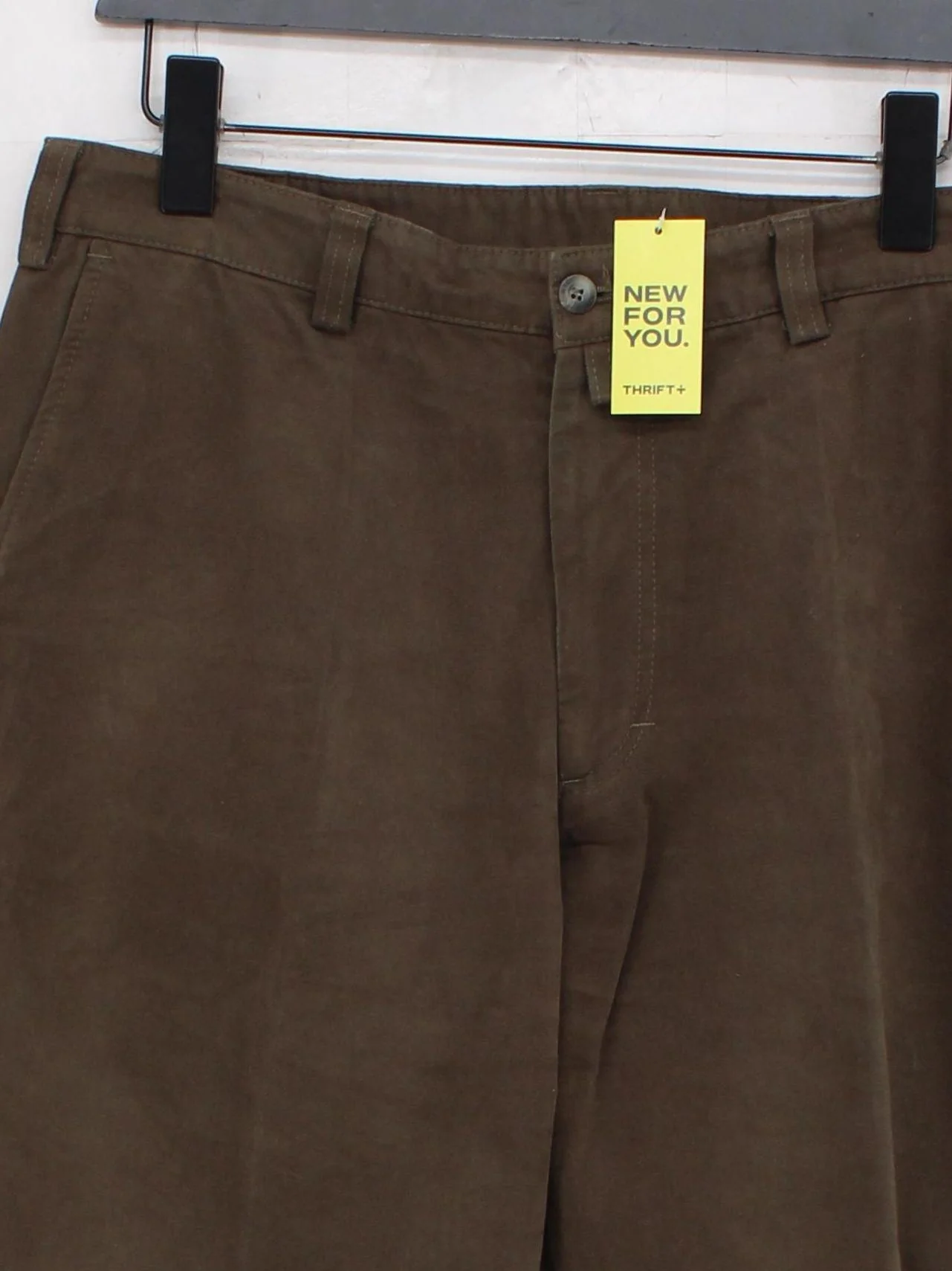 Gant Men's Trousers M Brown 100% Cotton Straight Chino - Image 3
