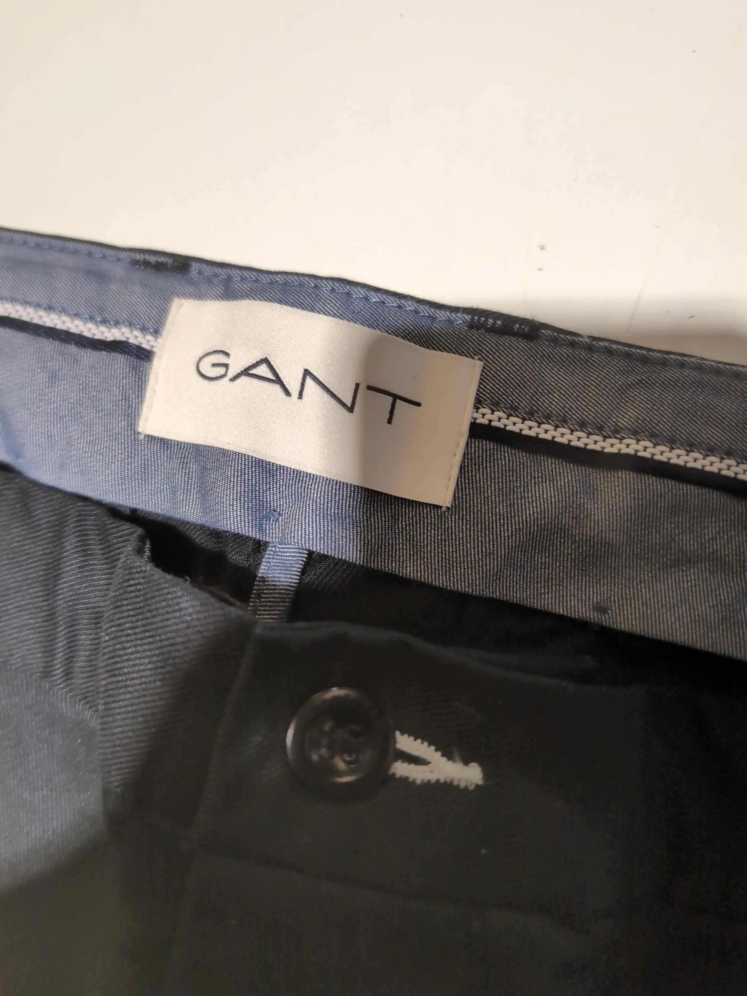 Gant Men's Trousers W 38 in Black Cotton New with tags - Image 5