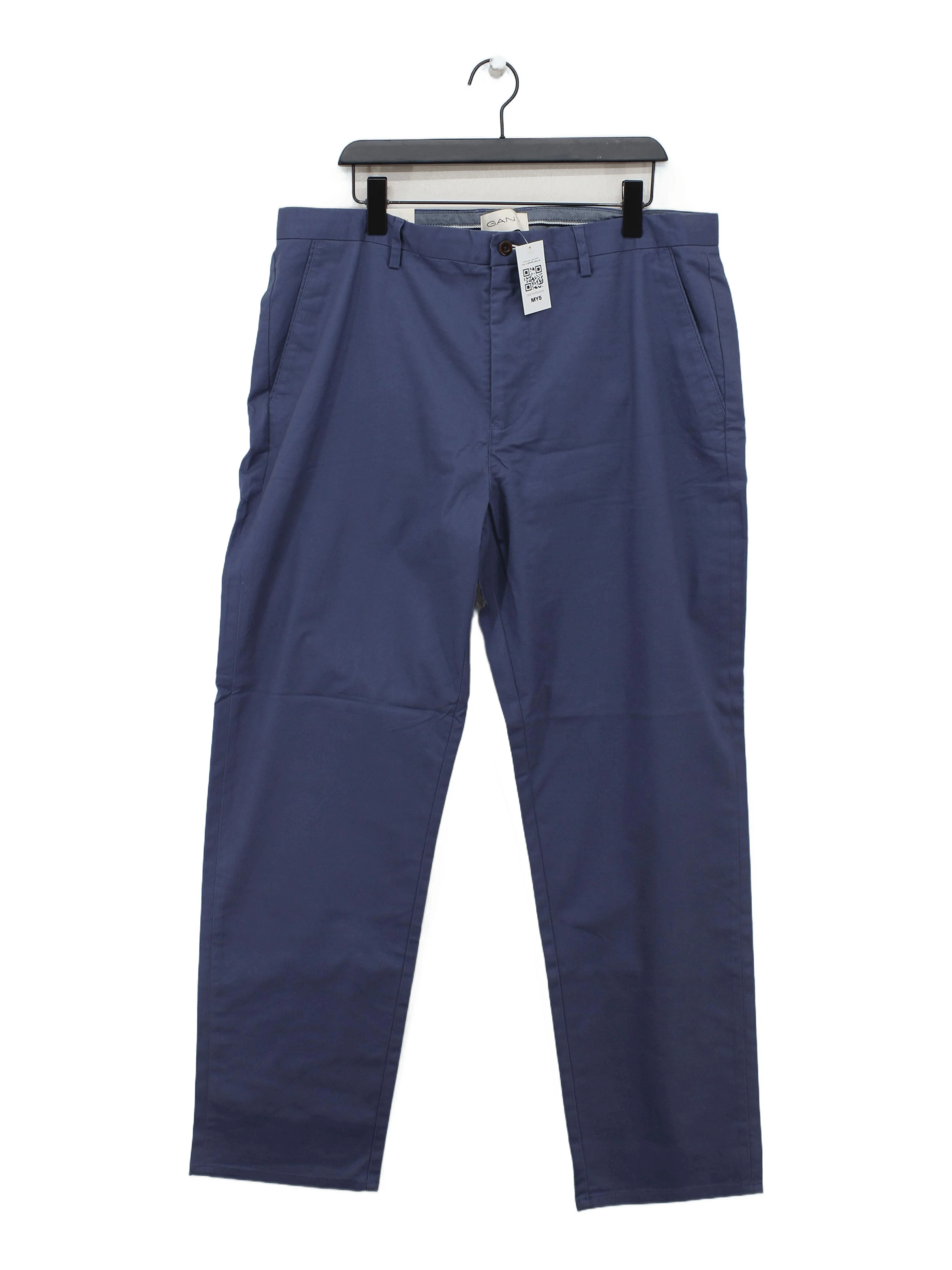 Gant Men's Trousers W 38 in Blue Cotton New with tags