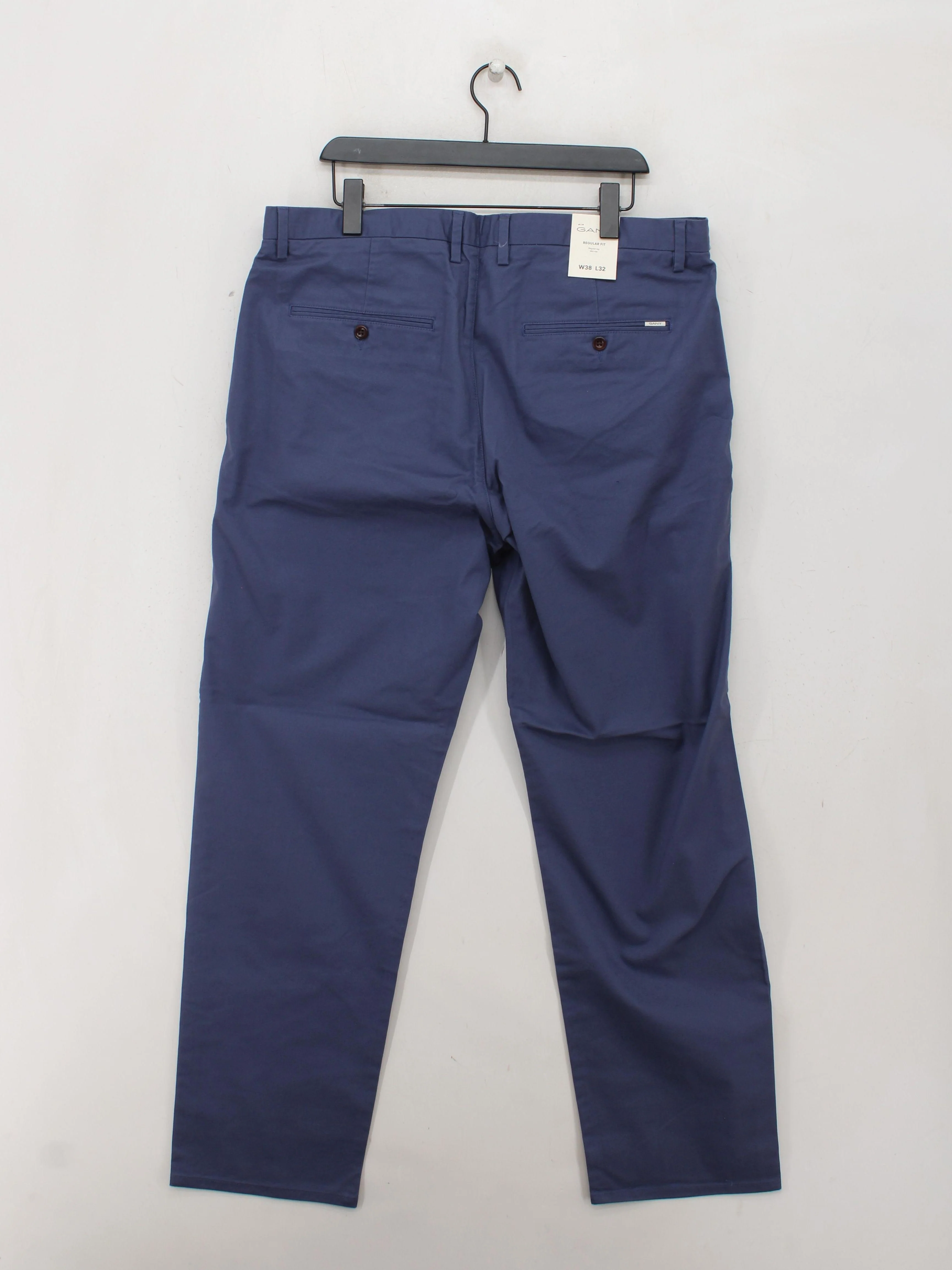 Gant Men's Trousers W 38 in Blue Cotton New with tags - Image 2