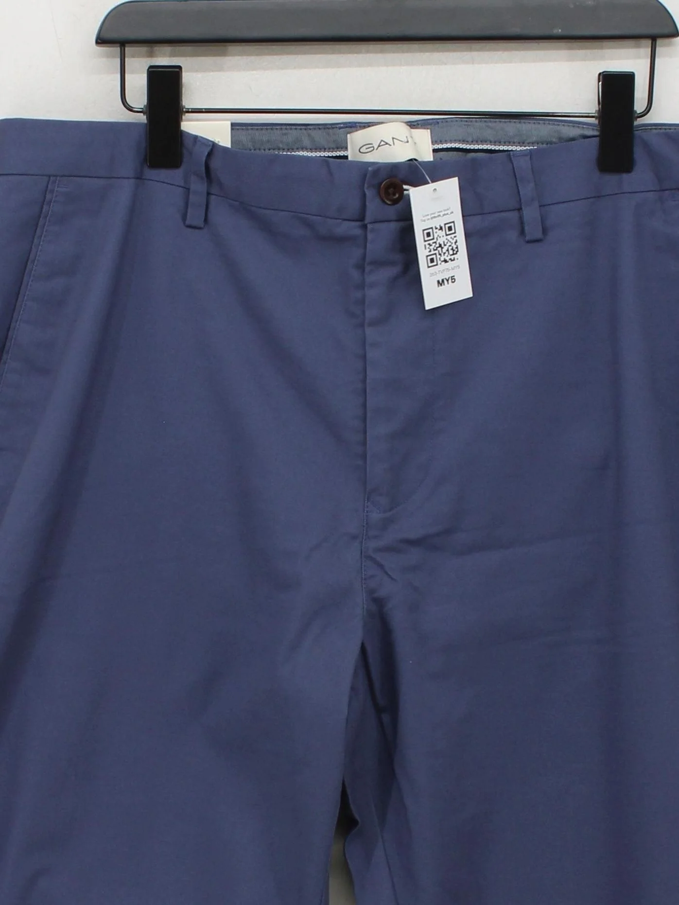 Gant Men's Trousers W 38 in Blue Cotton New with tags - Image 3