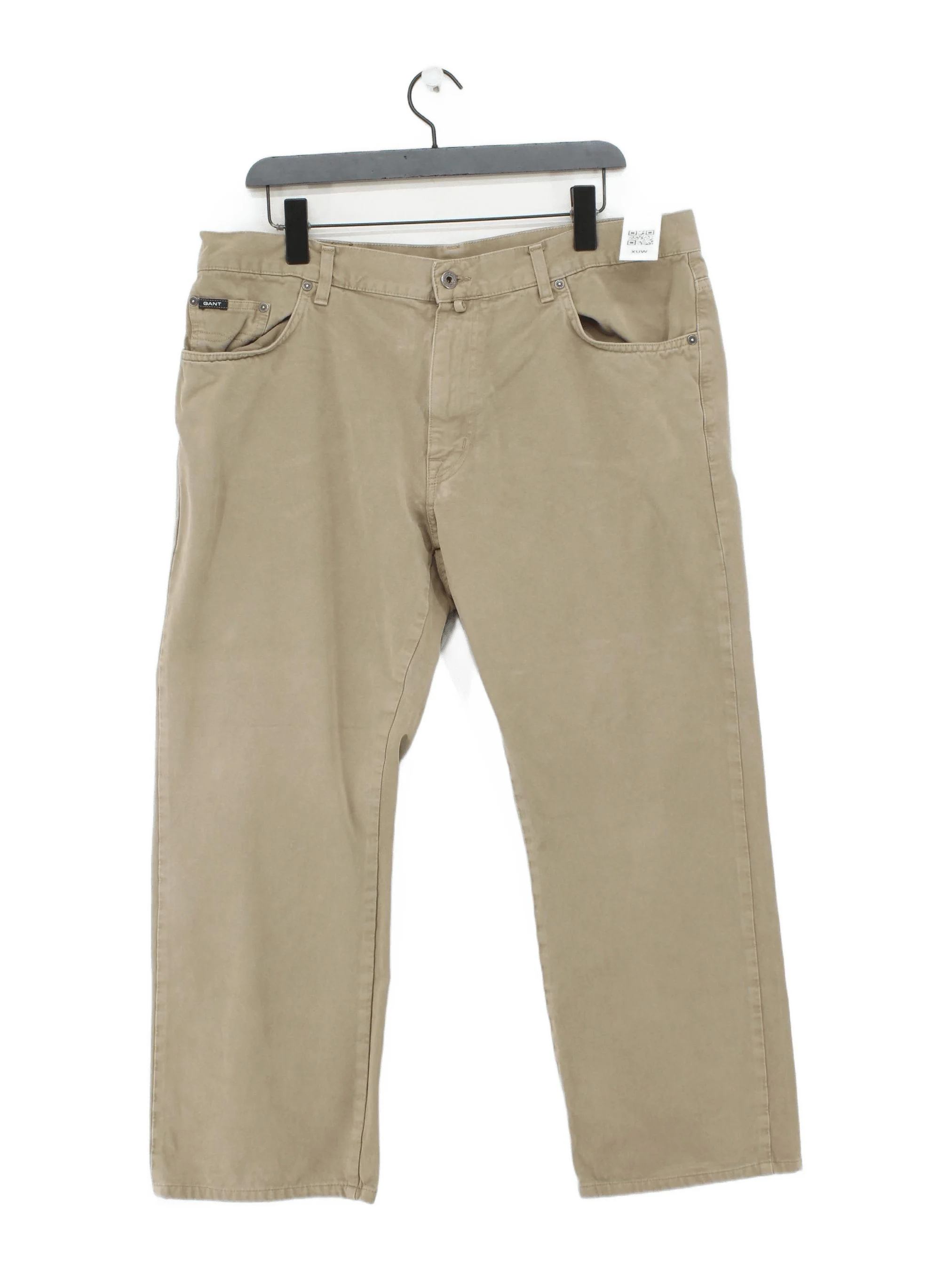 Gant Men's Trousers W 38 in Tan 100% Cotton Straight Chino