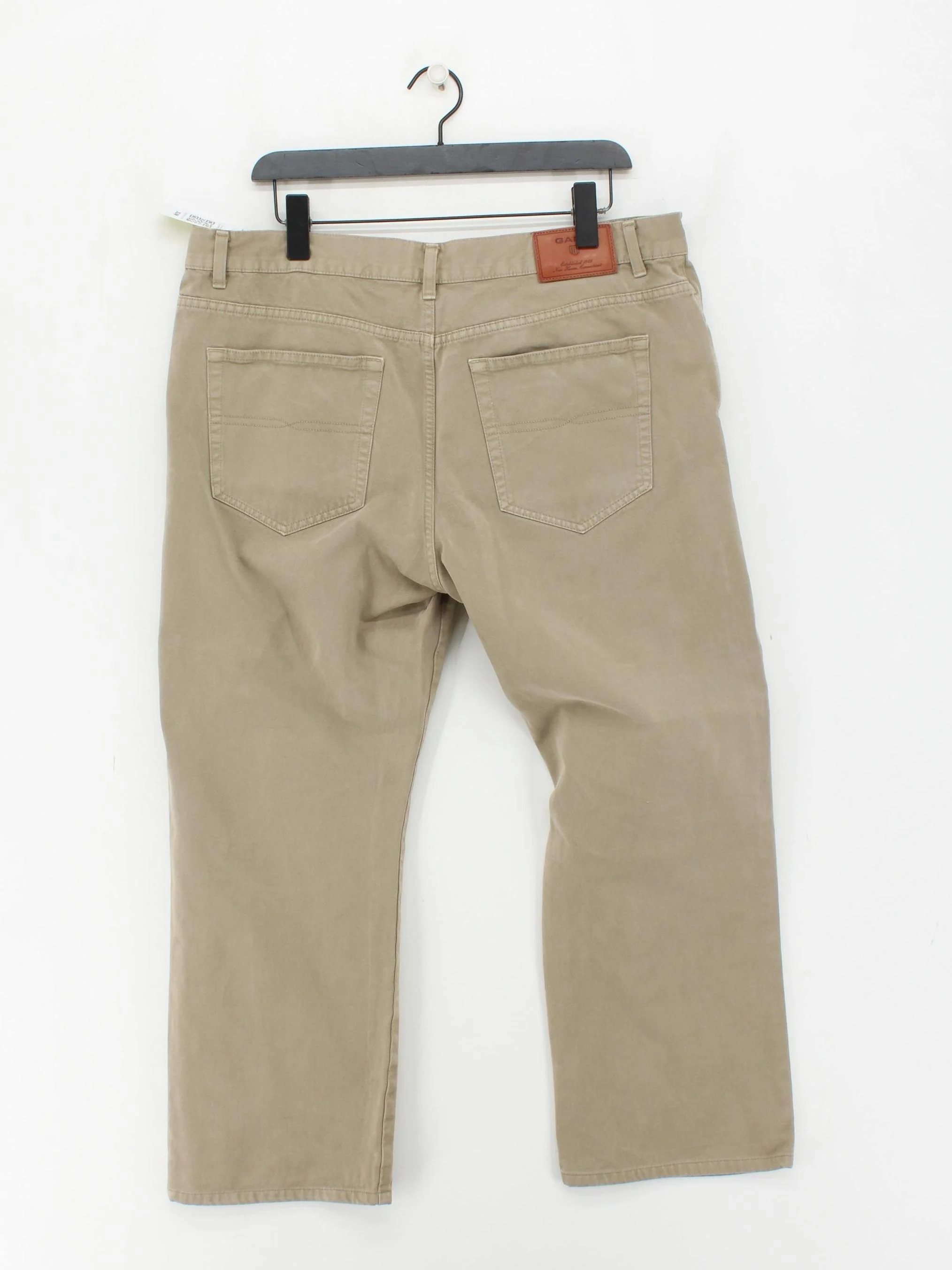 Gant Men's Trousers W 38 in Tan 100% Cotton Straight Chino - Image 2