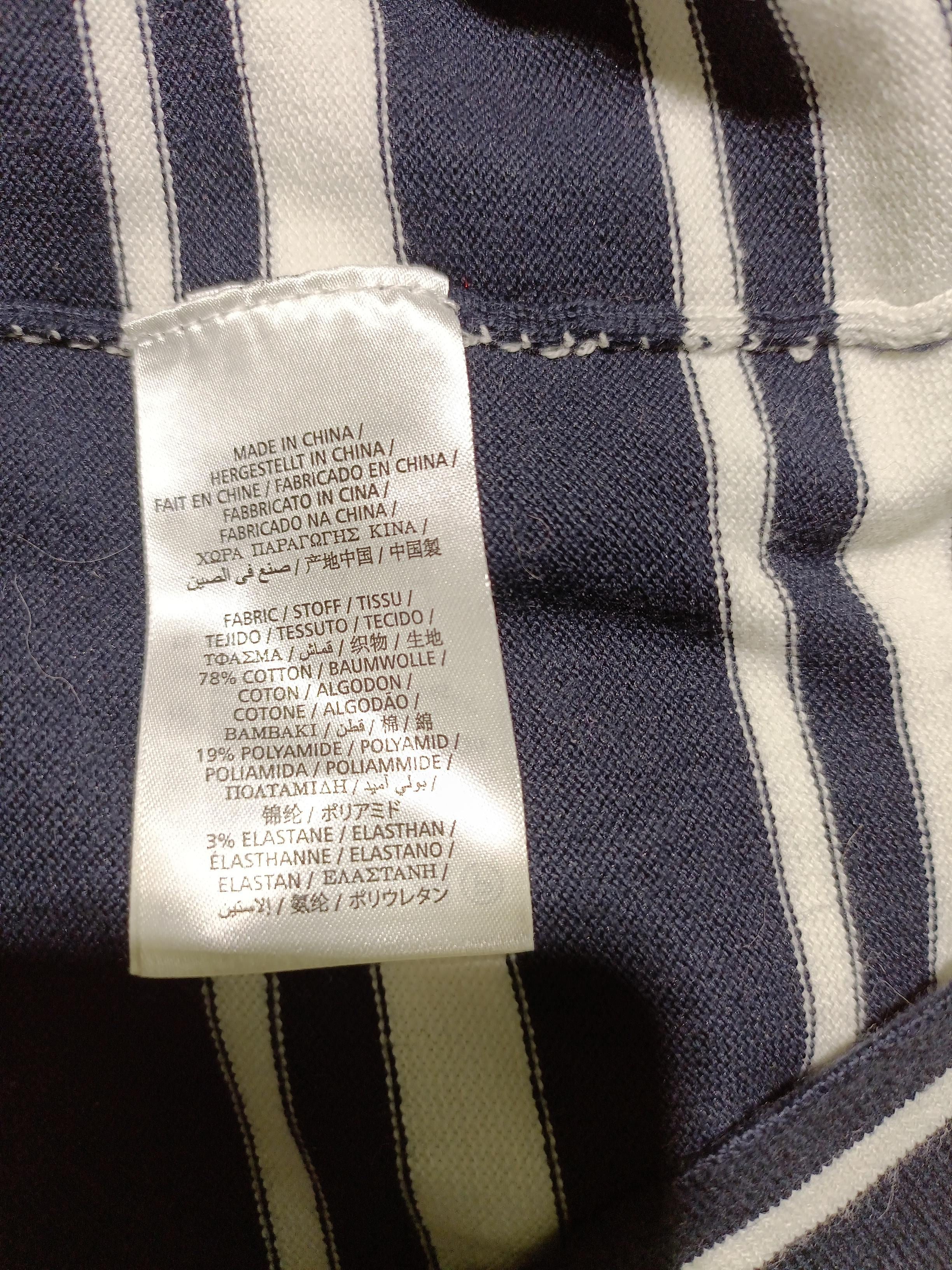 Gant T-Shirt Mini Dress M in Blue - Image 7