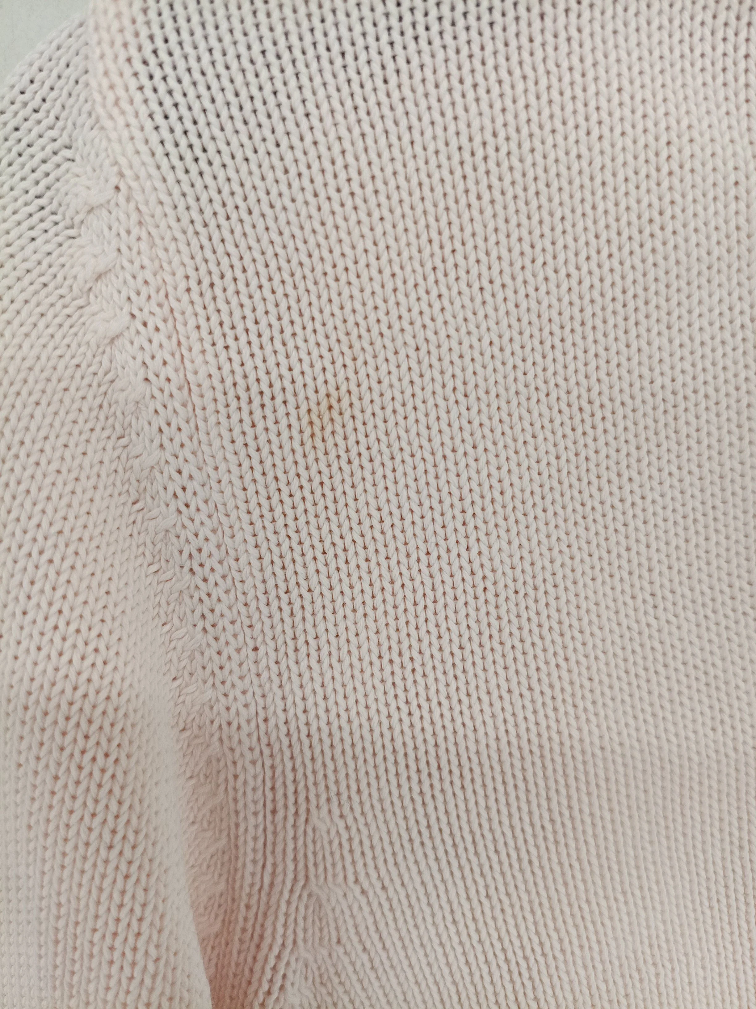Gant Women's Jumper S Pink 100% Other V-Neck Pullover - Image 5