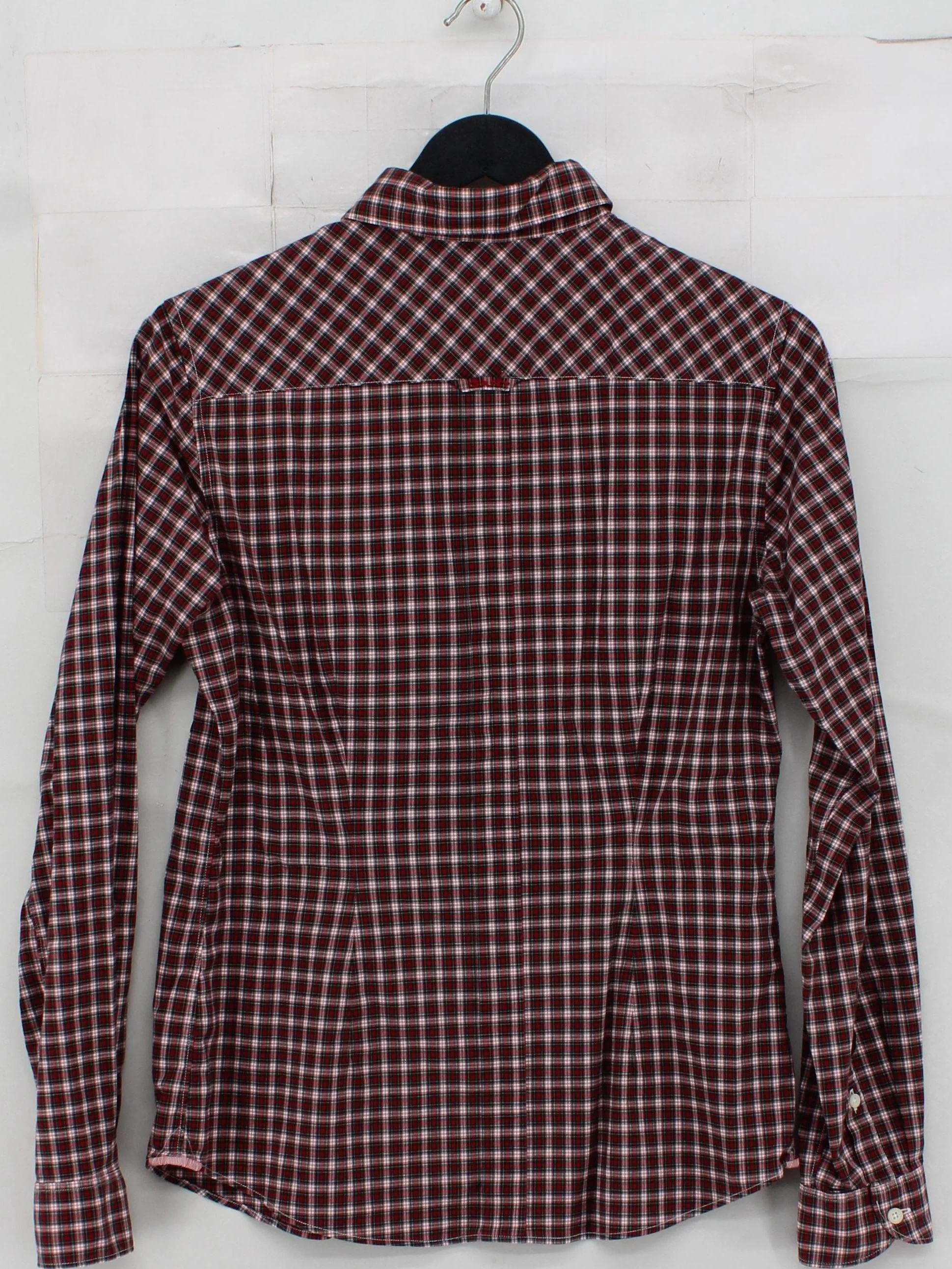 Gant Women's Shirt UK 10 Red Cotton with Elastane Basic - Image 2