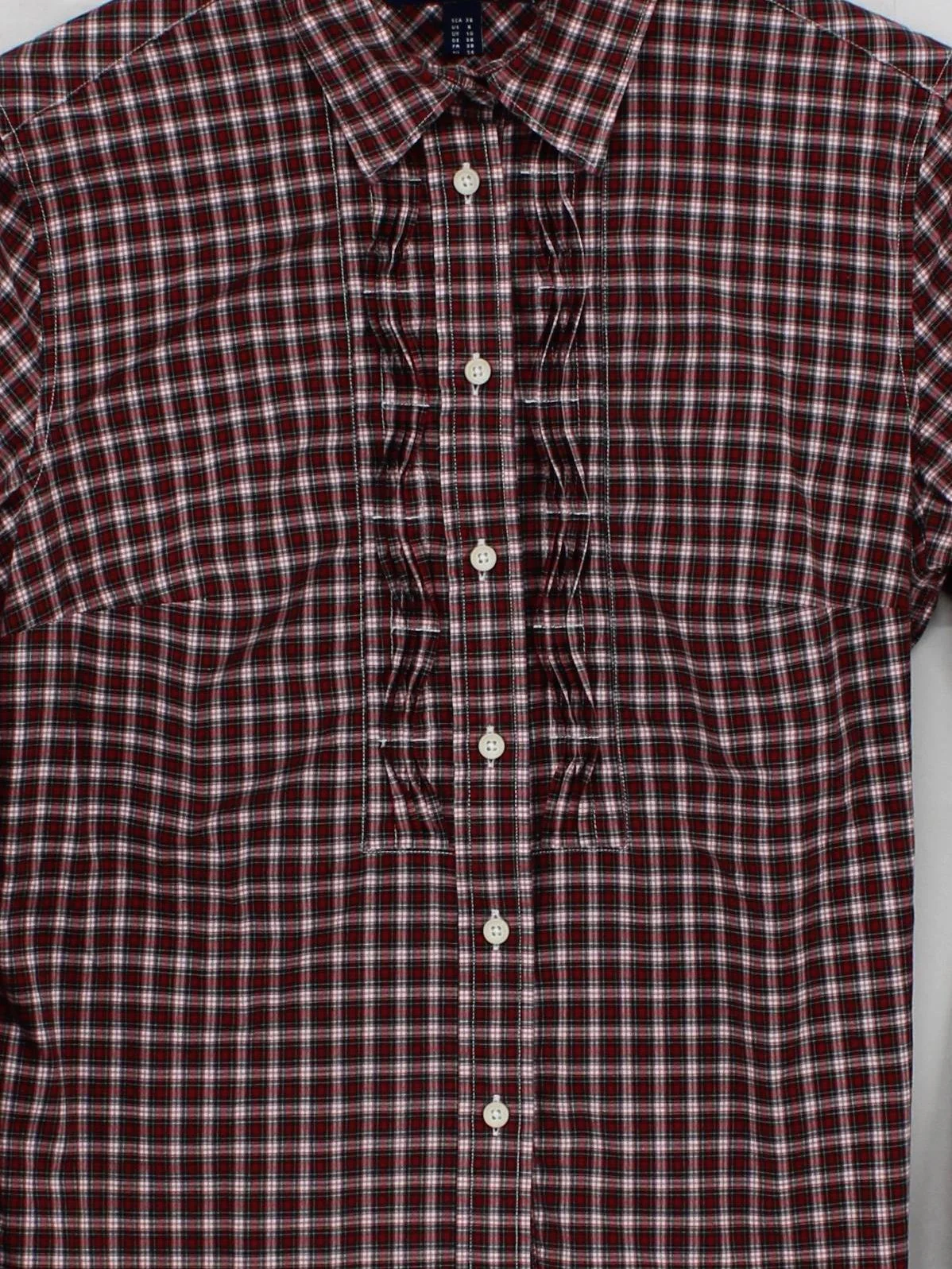 Gant Women's Shirt UK 10 Red Cotton with Elastane Basic - Image 3
