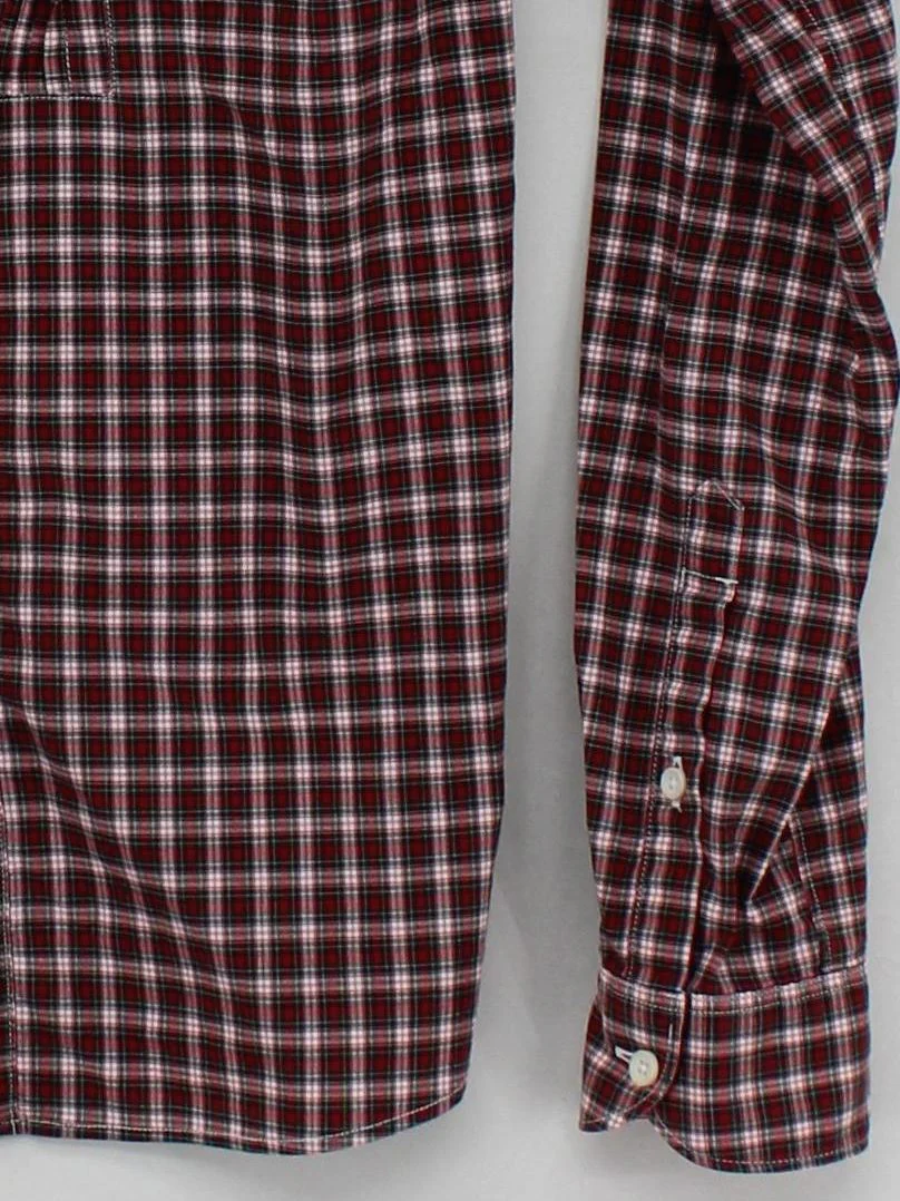 Gant Women's Shirt UK 10 Red Cotton with Elastane Basic - Image 4