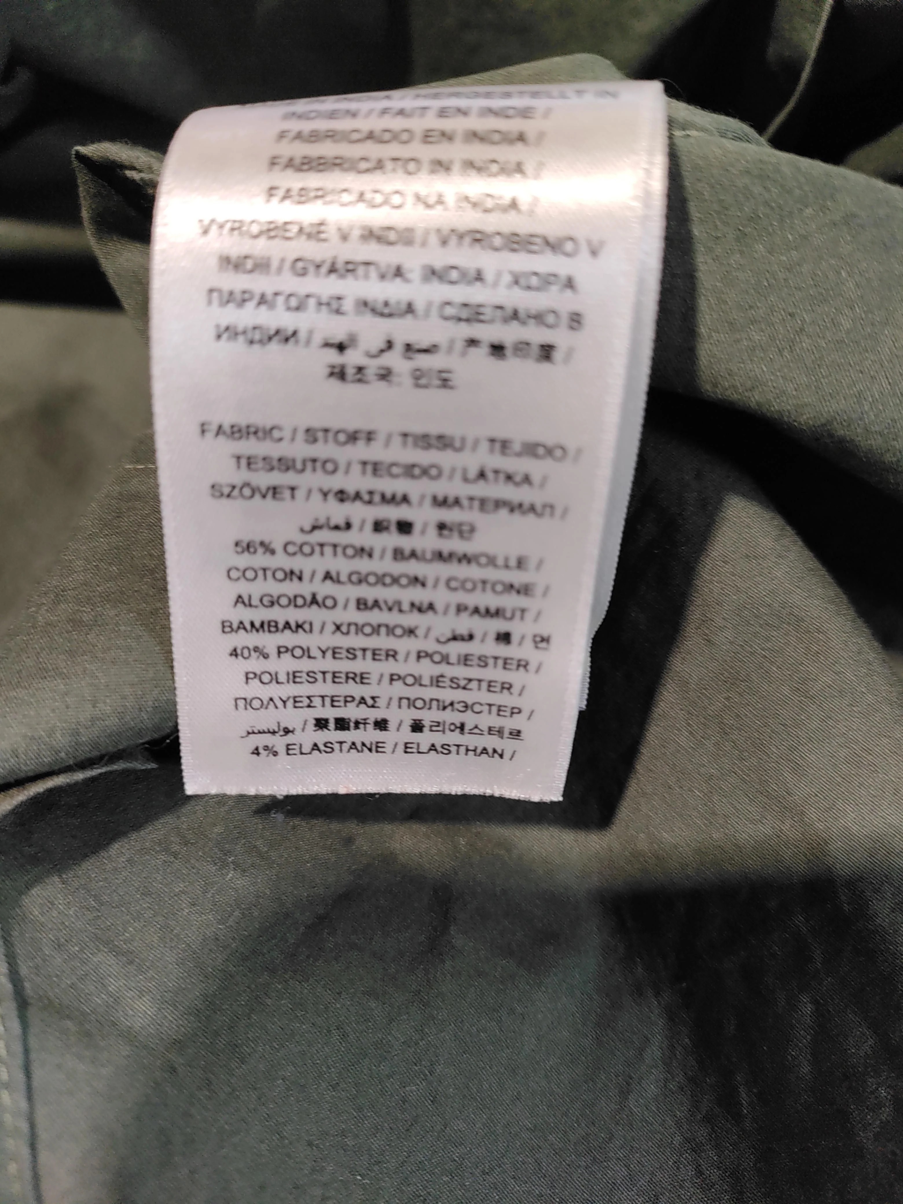 Gant Women's Shirt UK 8 Green Cotton with Polyester, Elastane Basic - Image 6