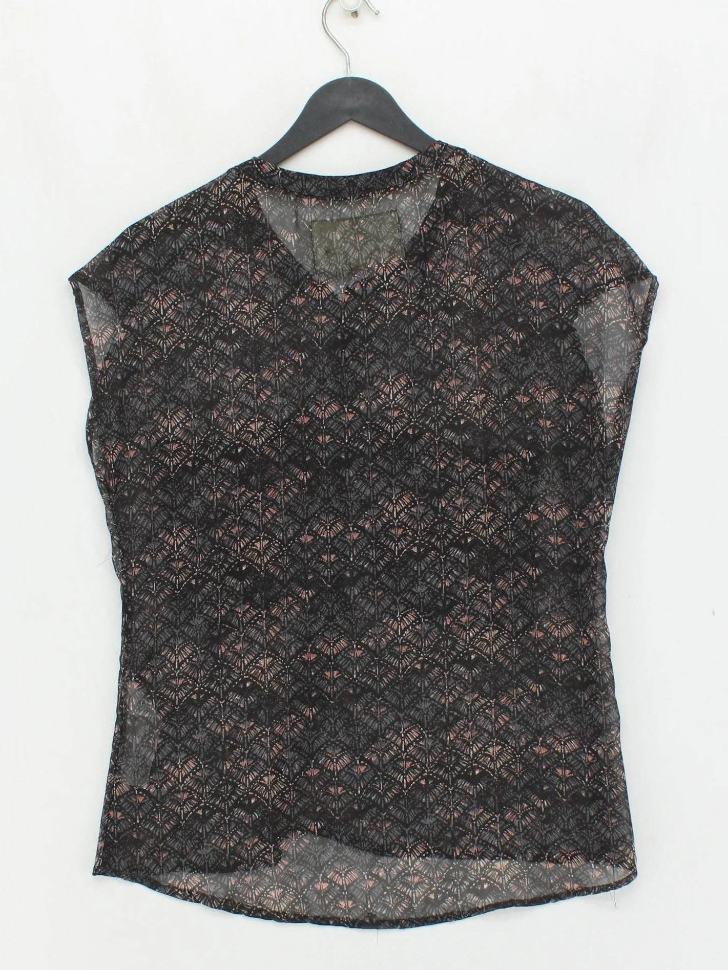 Garcia Jeans Women's Blouse M Black 100% Polyester Basic - Image 2