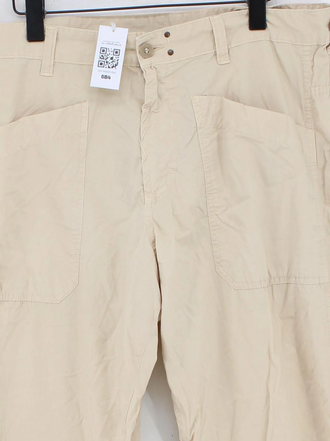 Gas Men's Trousers W 34 in Tan 100% Cotton Straight Cargo - Image 3