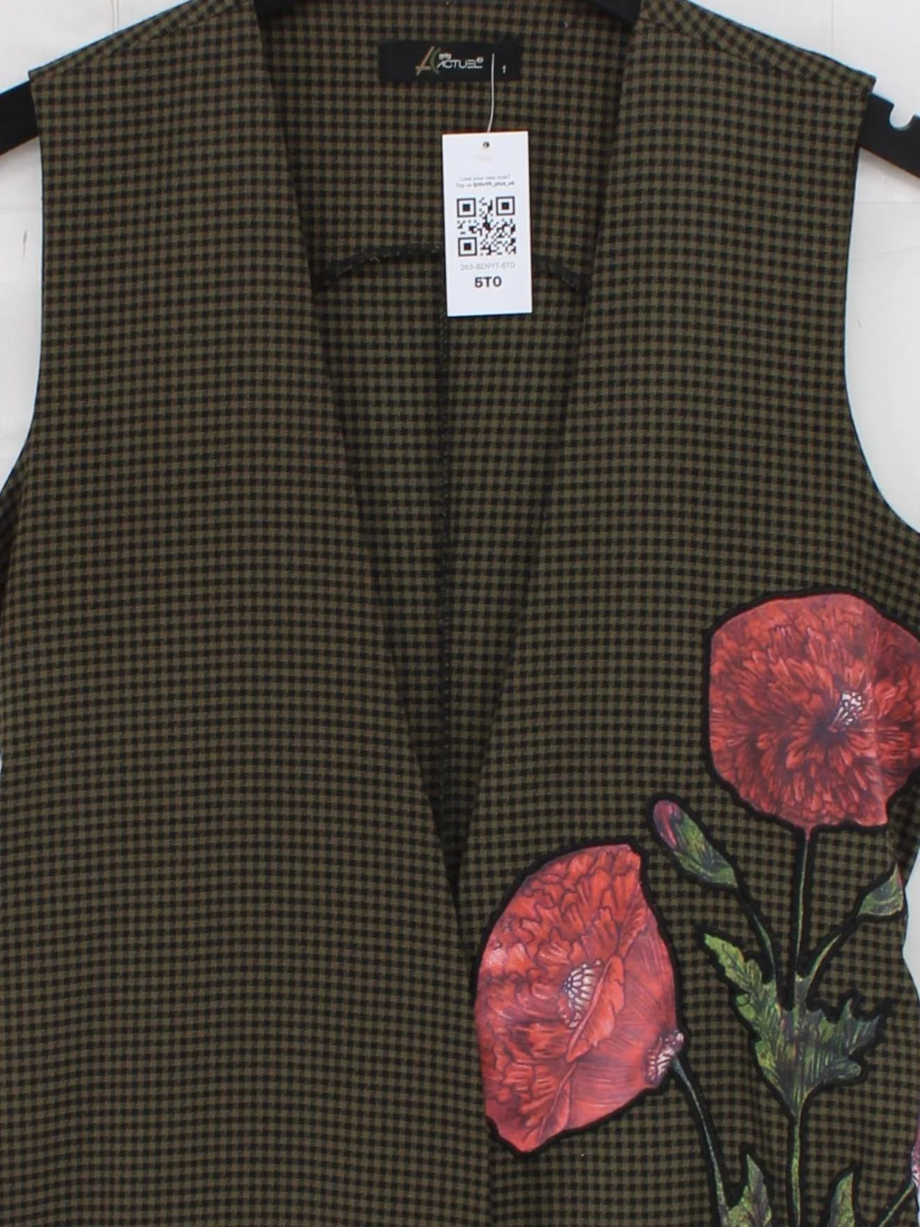 gdg Actuel Shirt Midi Dress S in Green - Image 3