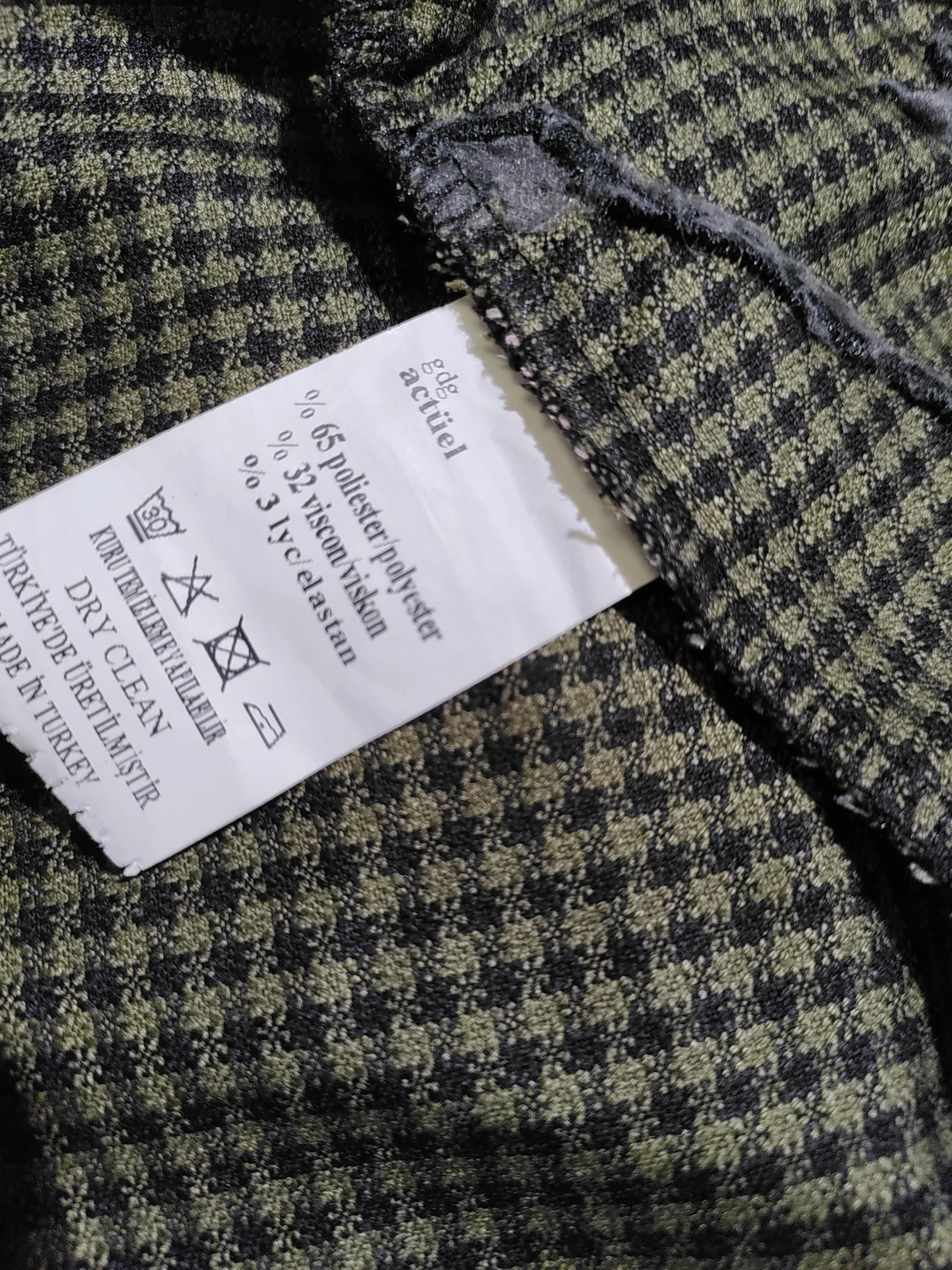 gdg Actuel Shirt Midi Dress S in Green - Image 6