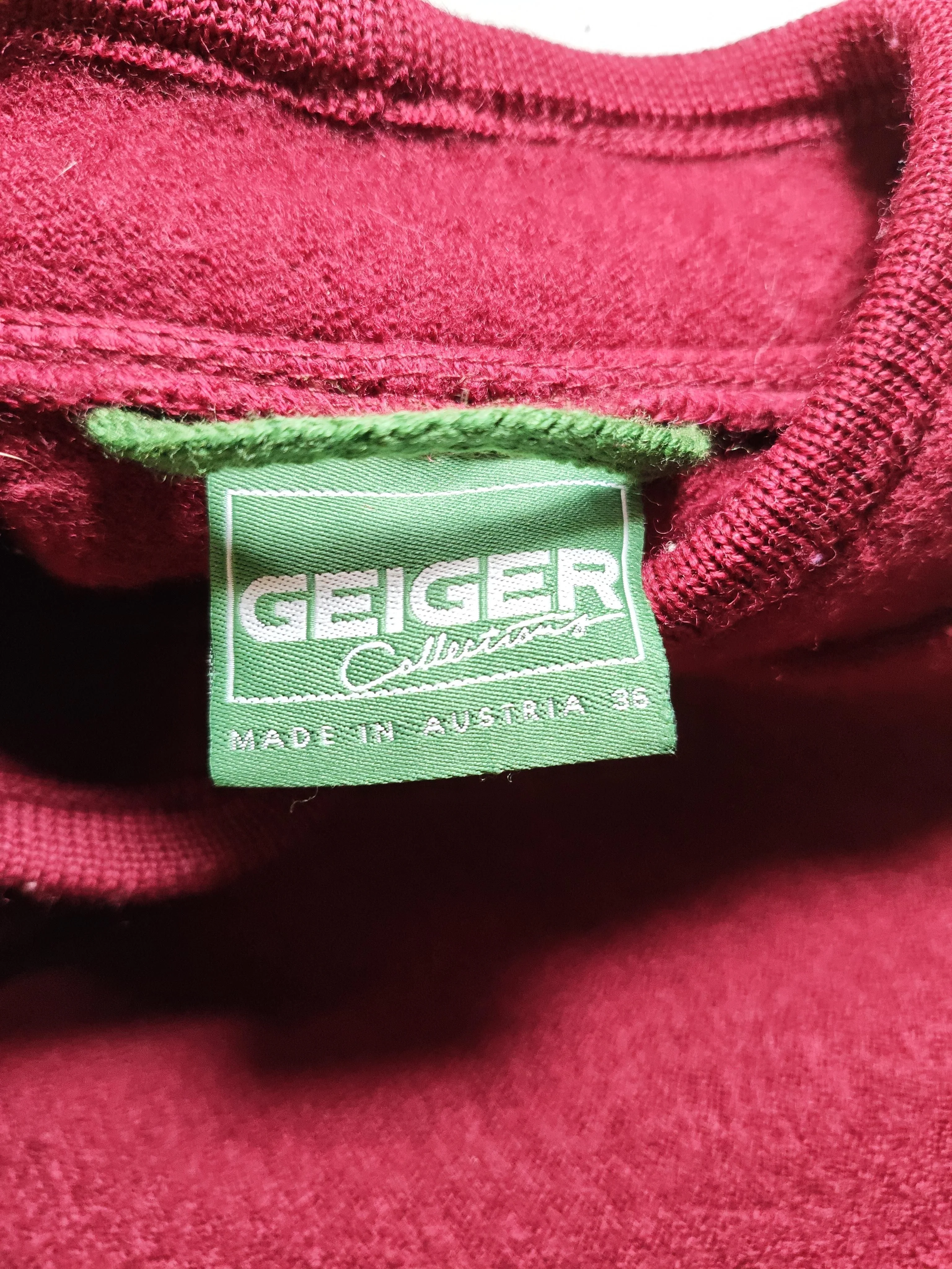 Geiger Collections Overcoat jacket red - Image 5