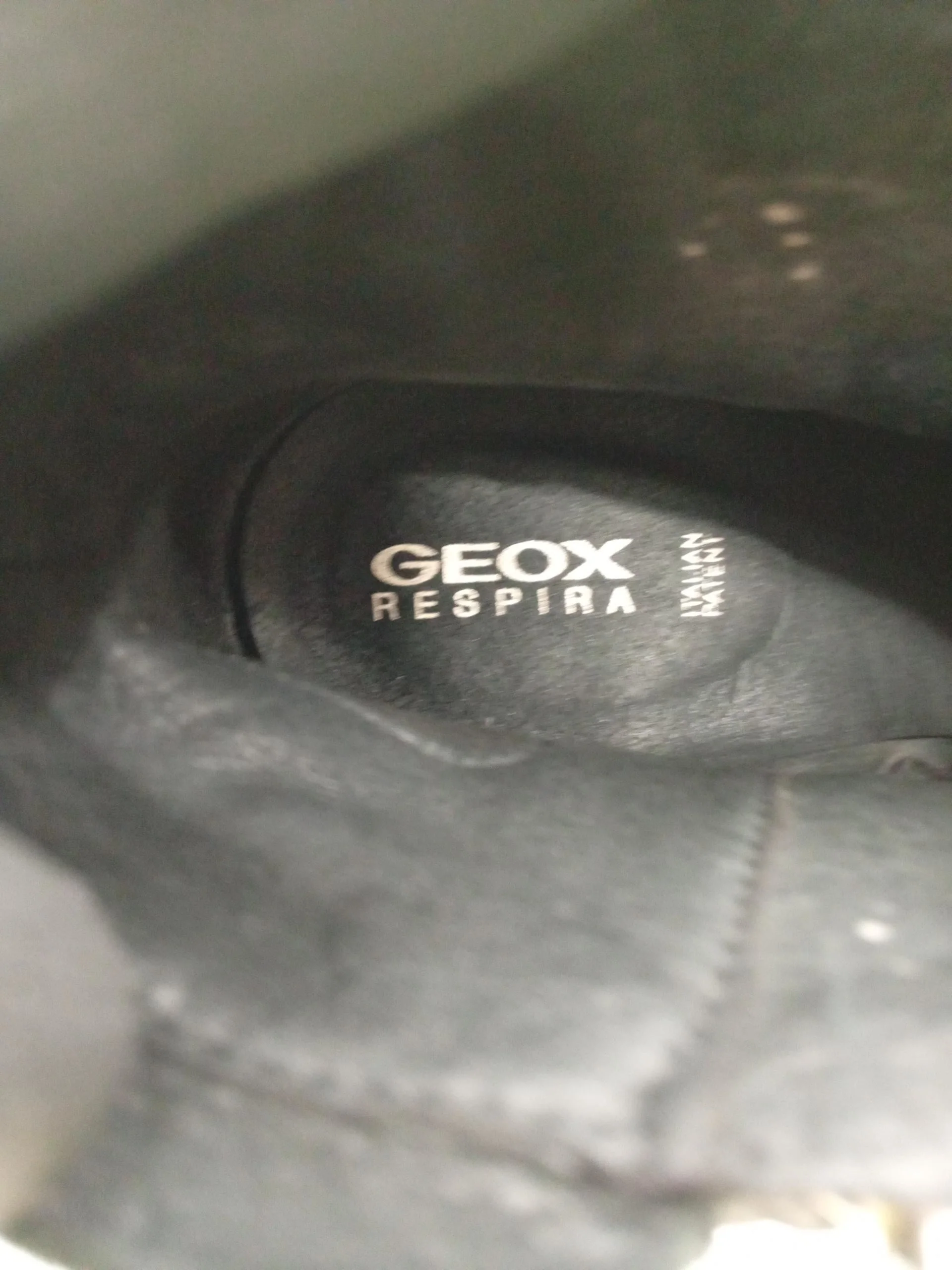 Geox Women's Boots UK 5 Black 100% Suede Combat - Image 6