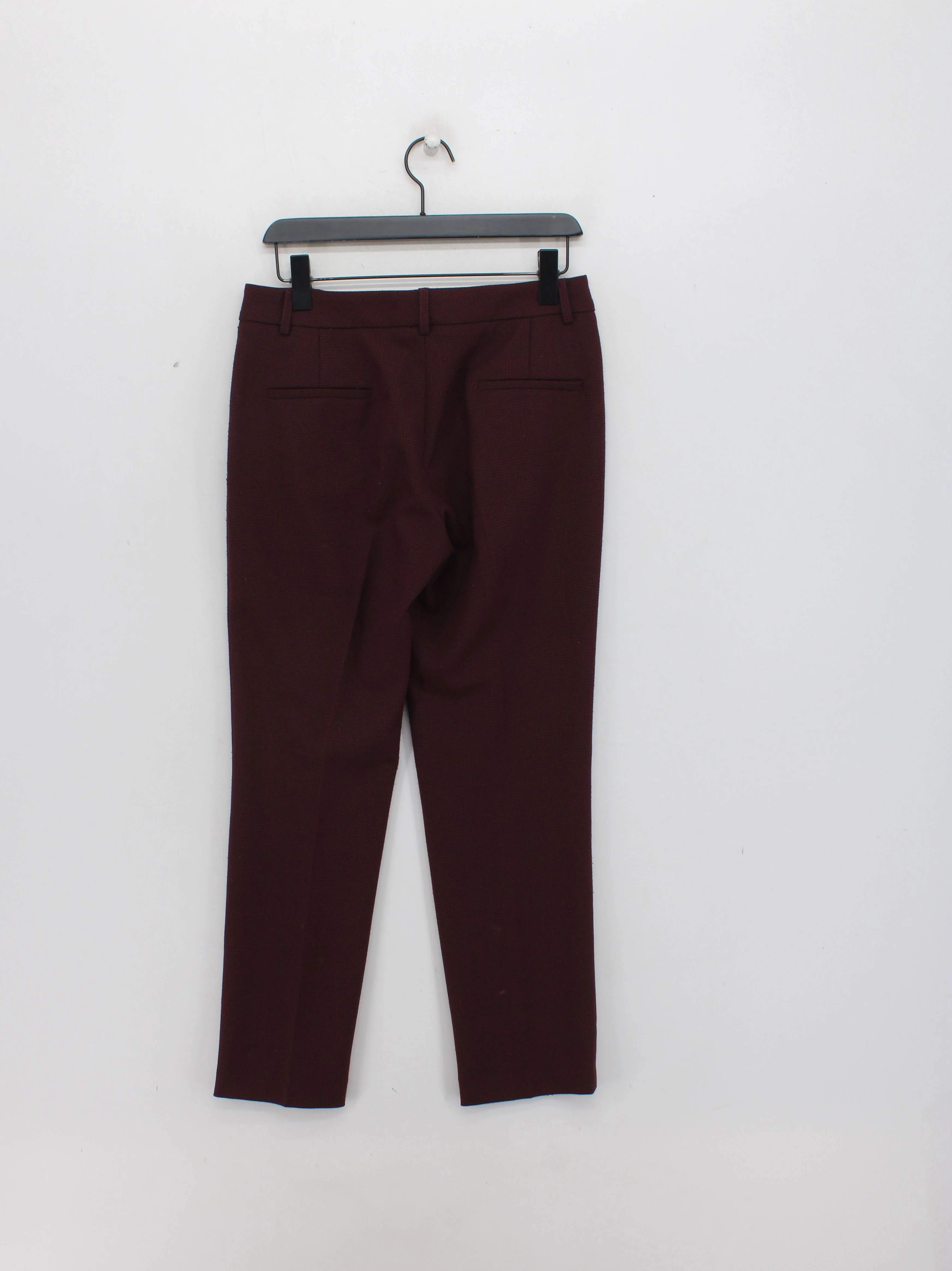 Gerard Darel Women's Suit Trousers UK 10 Red Polyester - Image 2