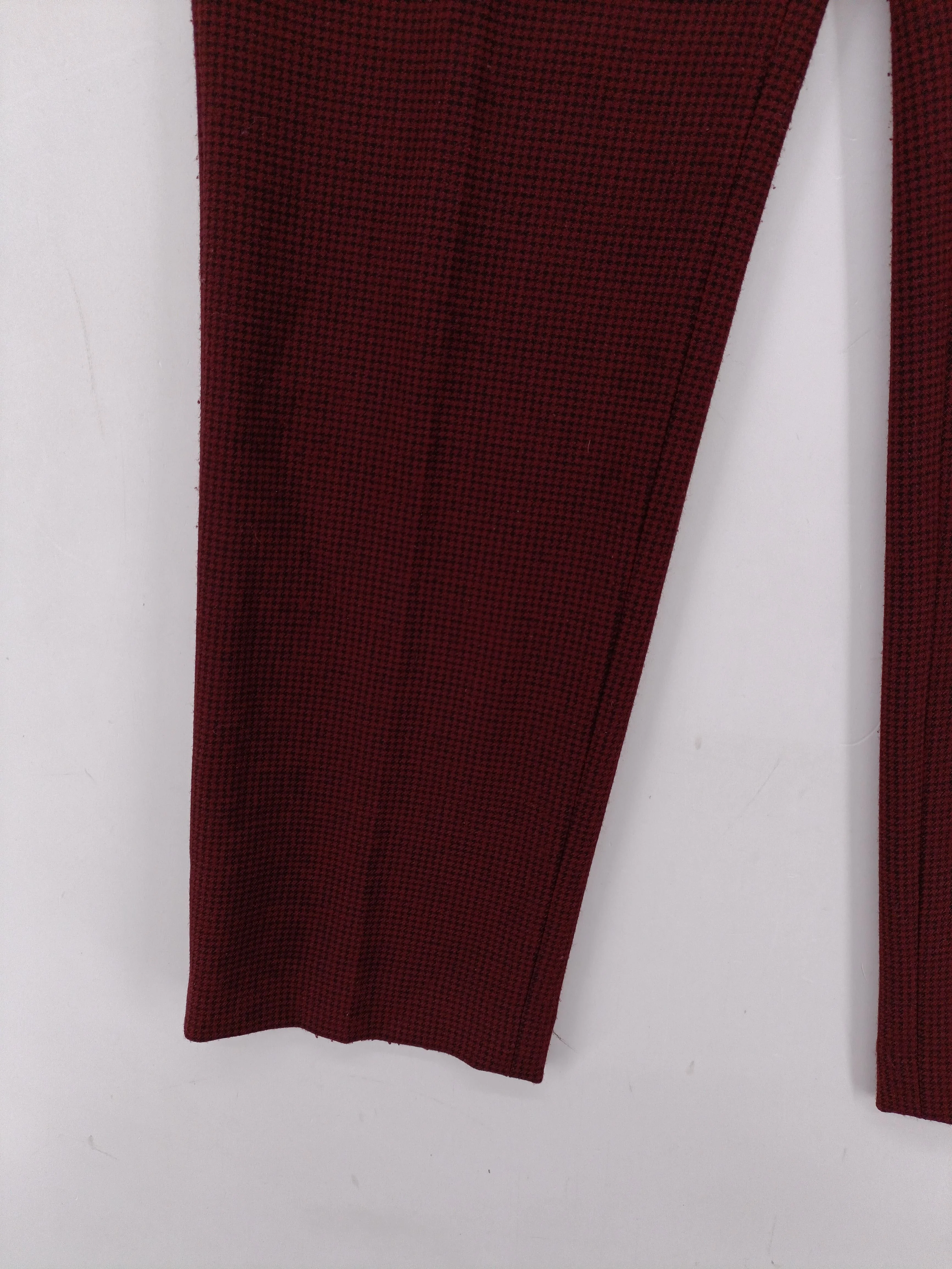 Gerard Darel Women's Suit Trousers UK 10 Red Polyester - Image 4