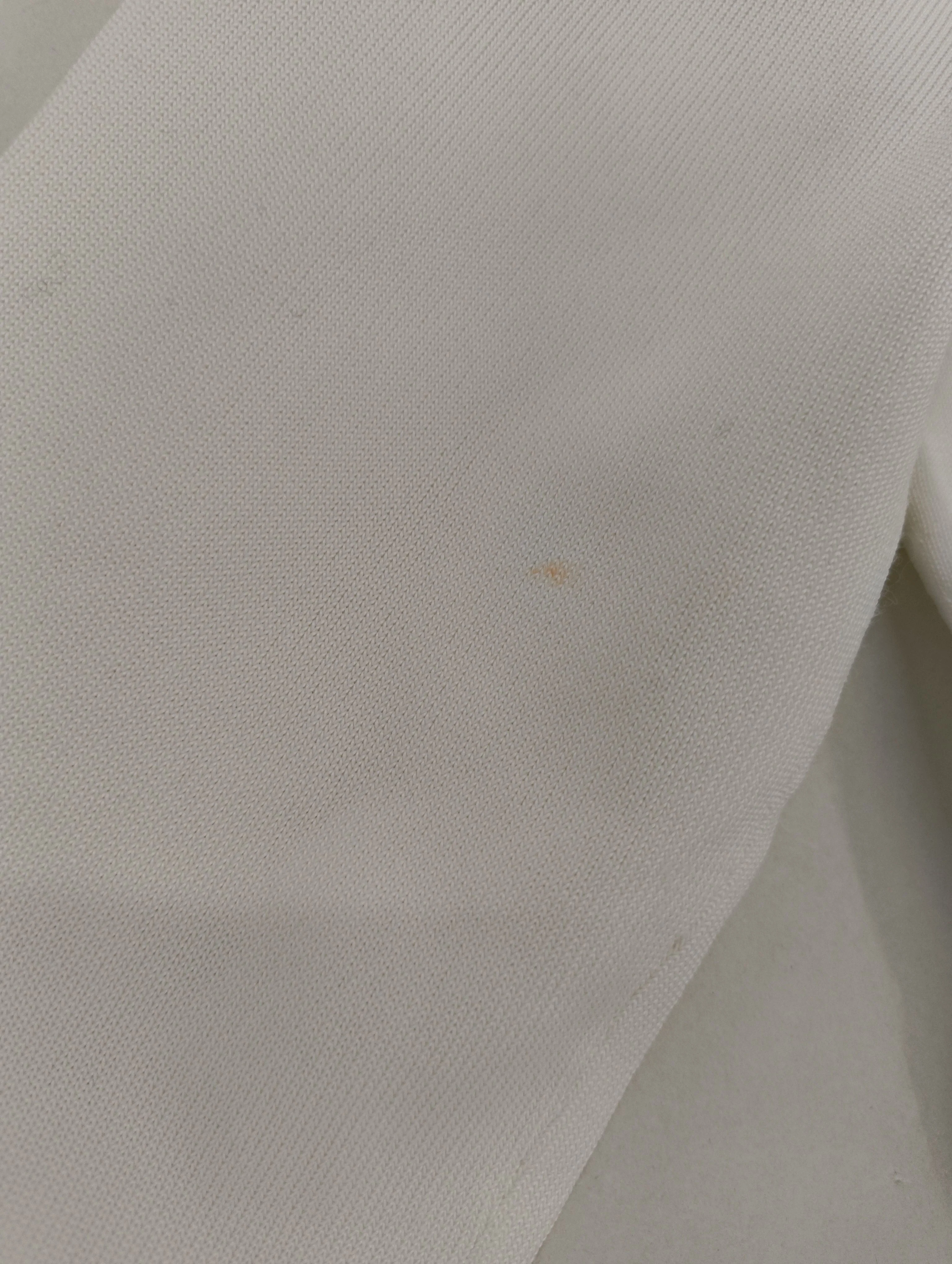 Gerard Darel Women's Top S White Viscose with Polyamide Long Sleeve V-Neck Basic - Image 5