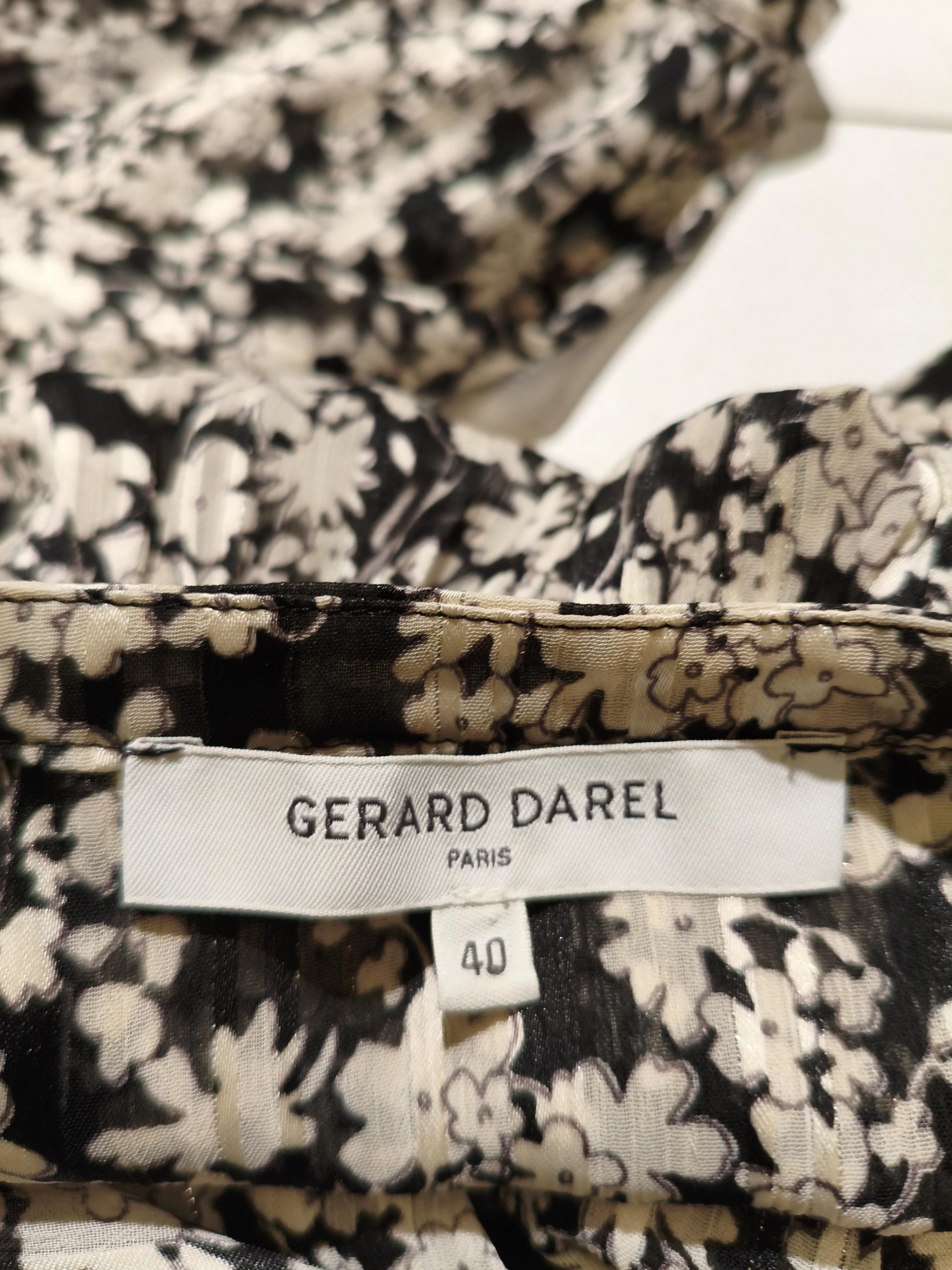 Gerard Darel Wrap Mini Dress in Multi - Image 5